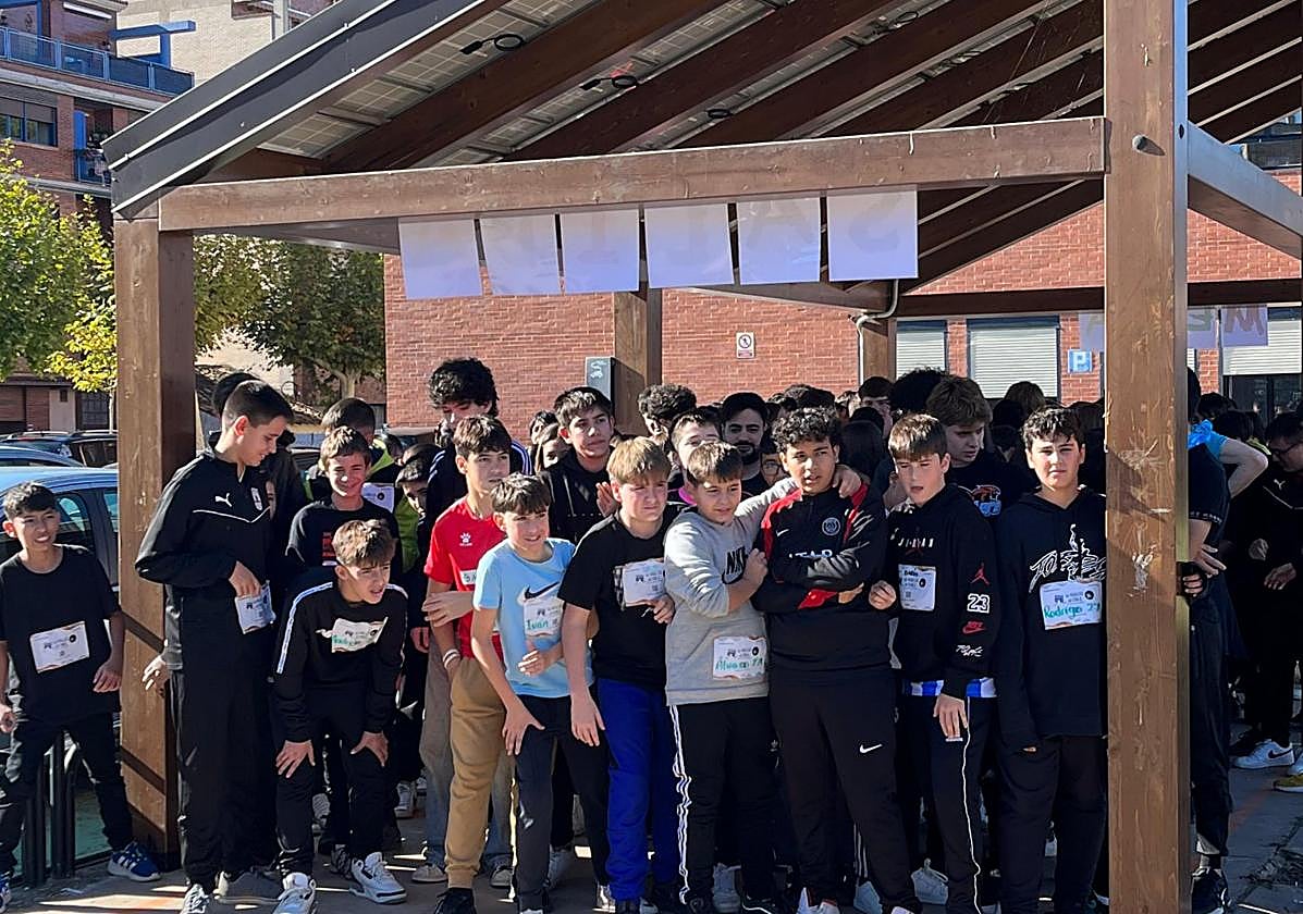 El IES Rey Don García corre contra la leucemia