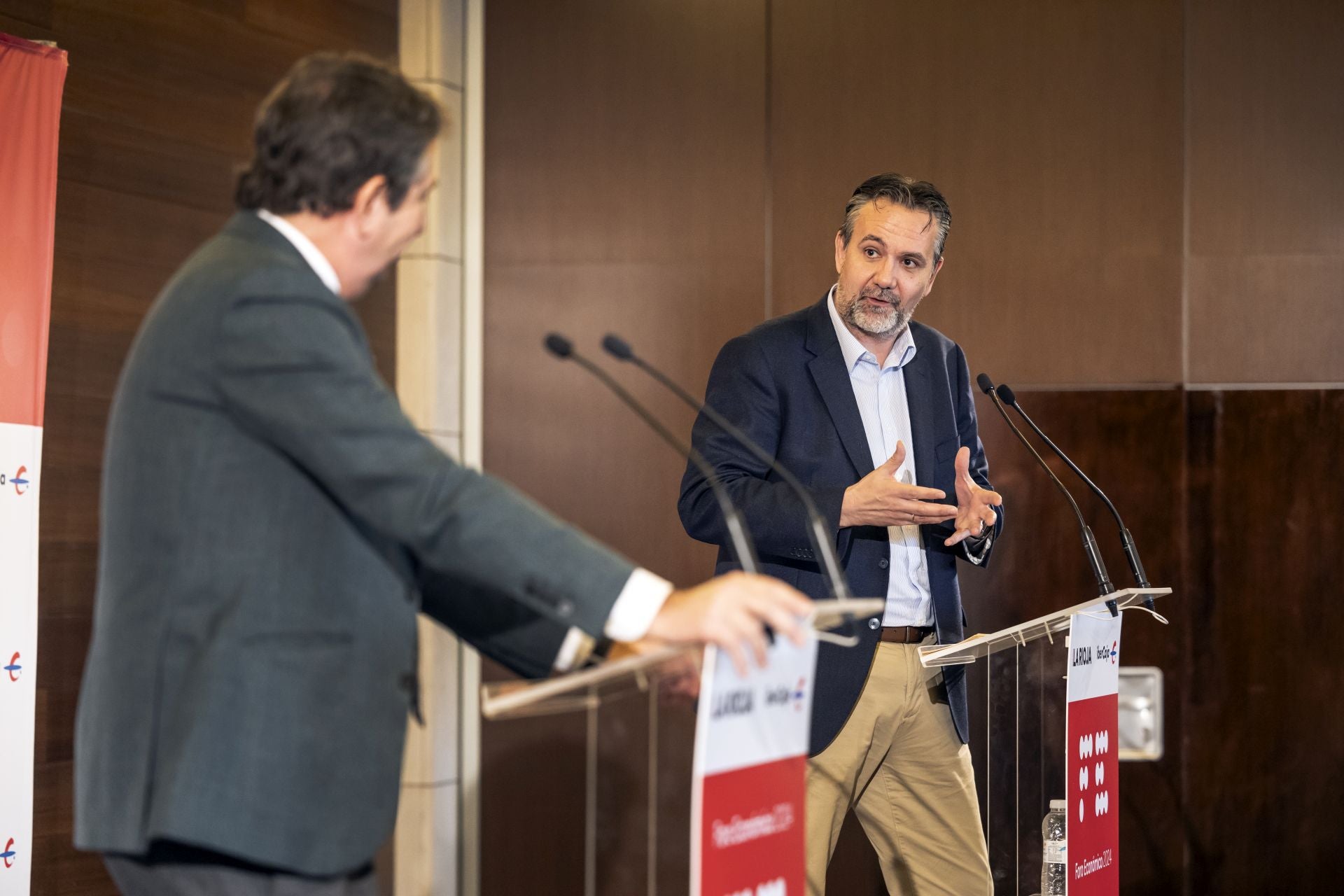 Celebración del Foro económico de Diario LA RIOJA e Ibercaja