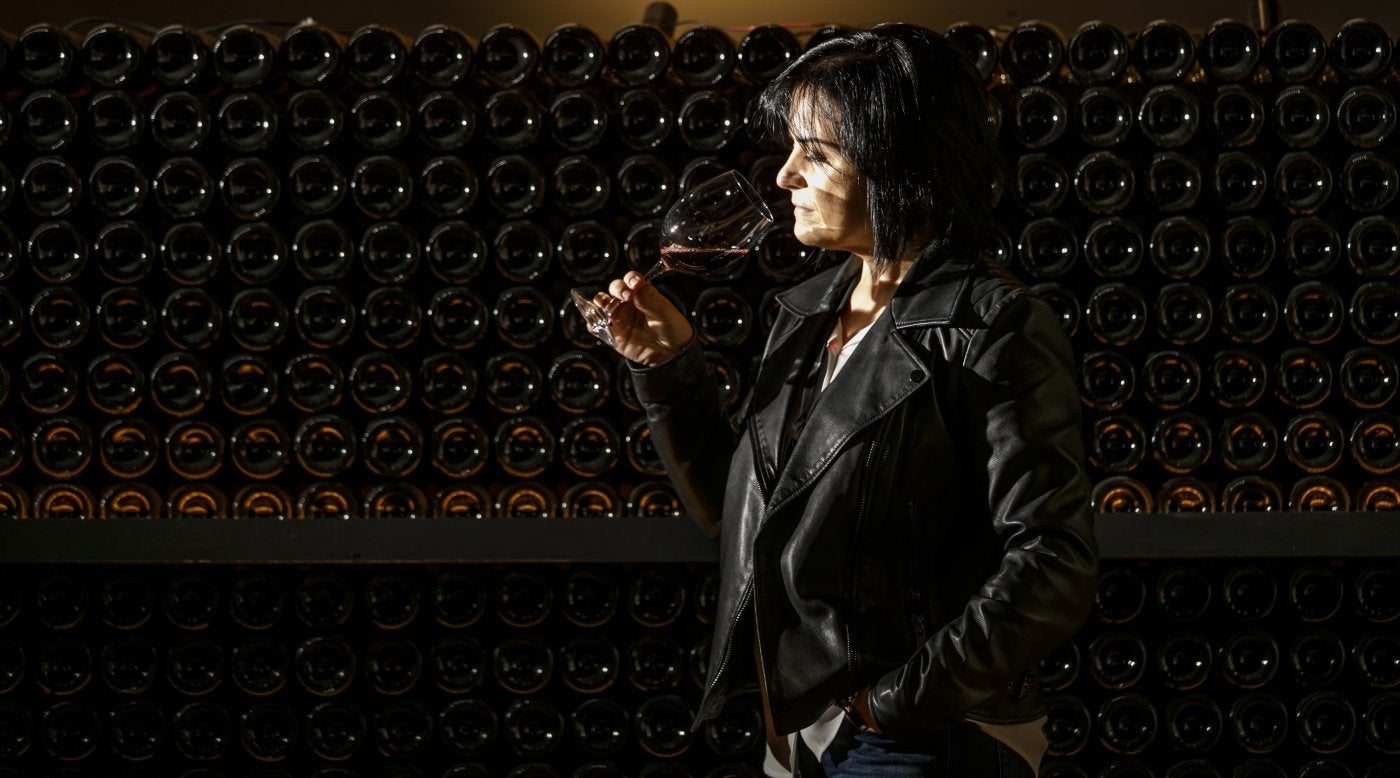 Mercedes García Rupérez, enóloga de Bodegas Montecillo.