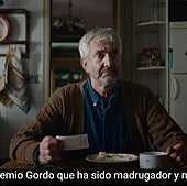 Amadeo Marín, el riojano protagonista del anuncio de la Lotería de Navidad