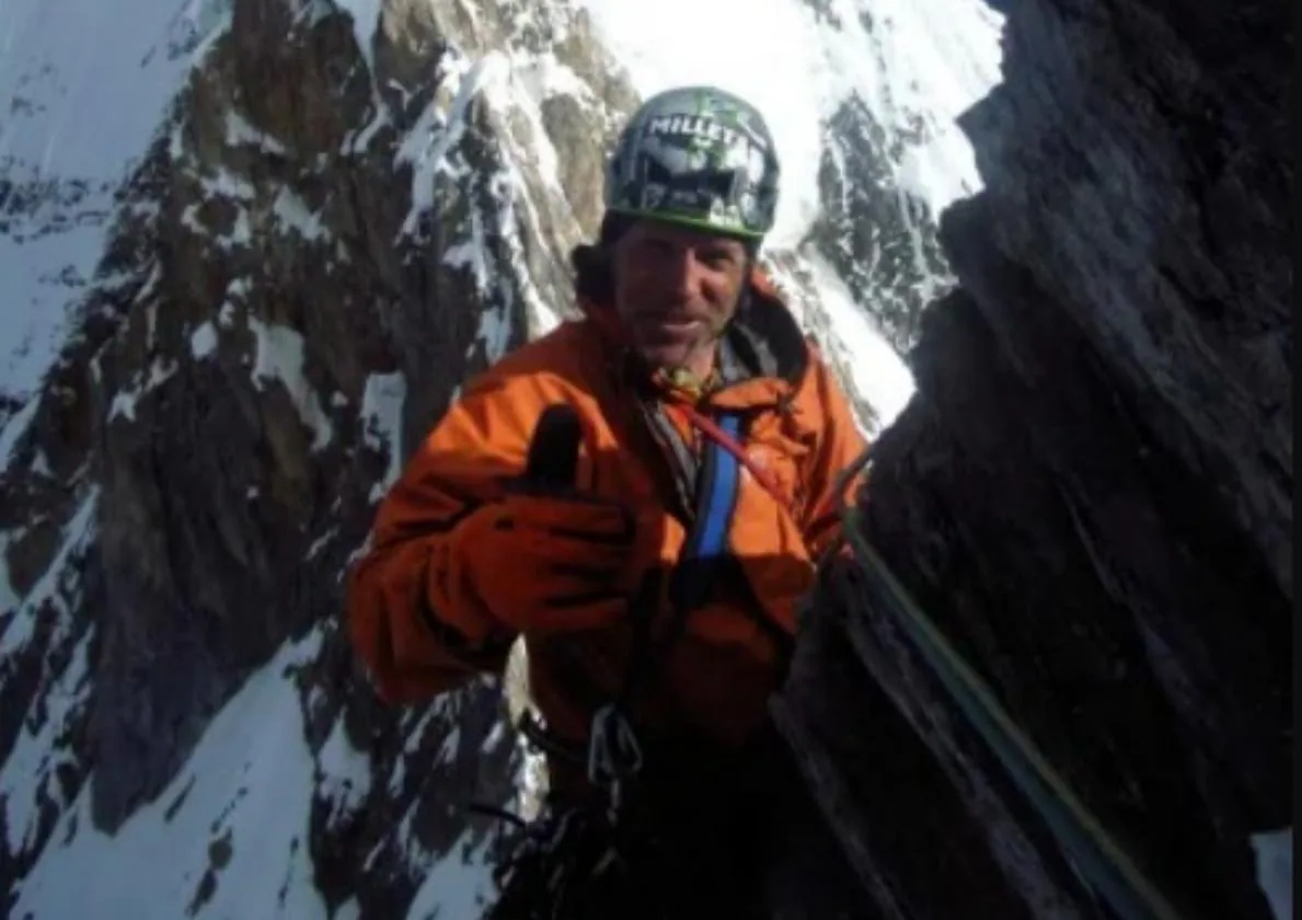 Jordi Corominas, durante una de sus expediciones.