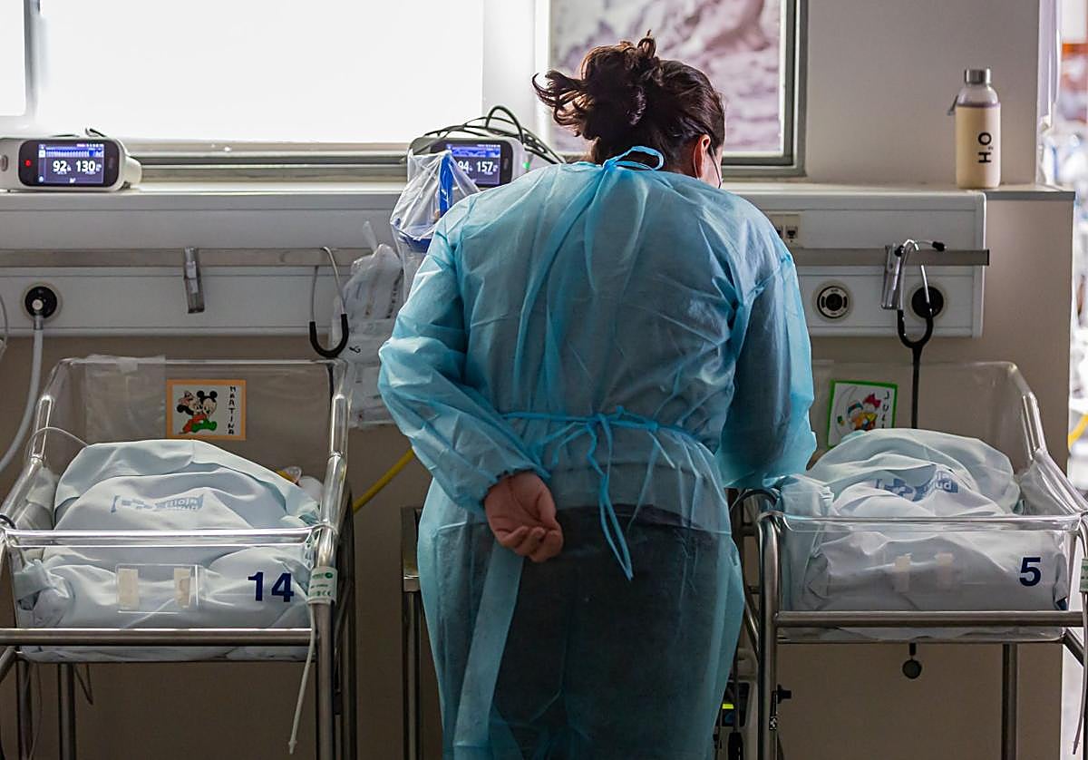 Imagen de archivo de la unidad de Neonatos del San Pedro.