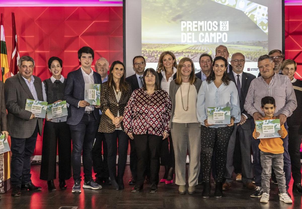 Los premiados en la edición del año pasado.