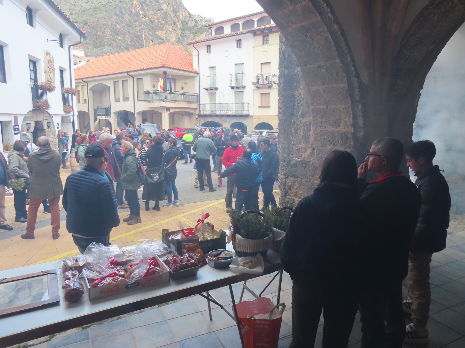 Las imágenes de la Procesión del Humo de Arnedillo