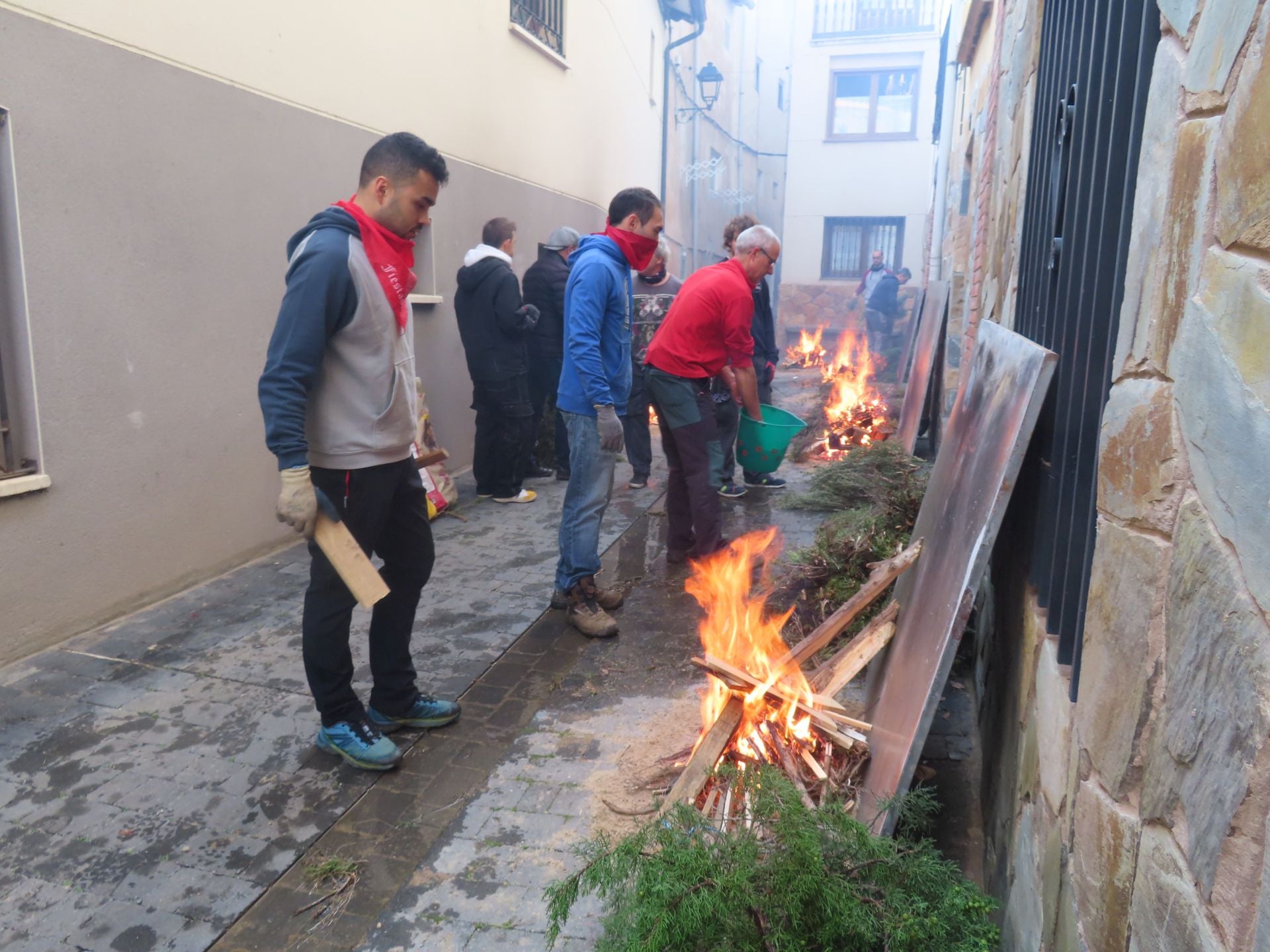 Las imágenes de la Procesión del Humo de Arnedillo