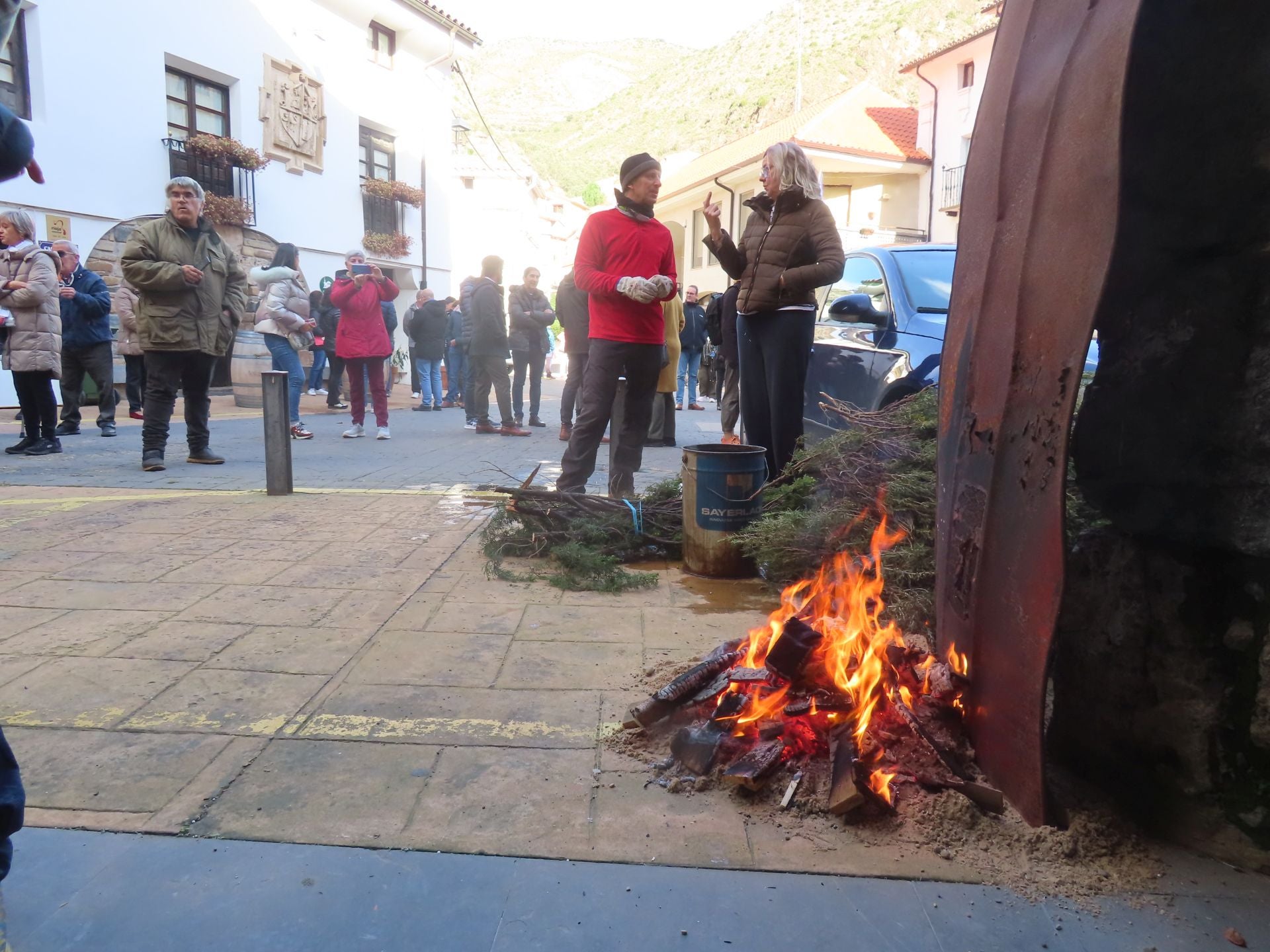 Las imágenes de la Procesión del Humo de Arnedillo