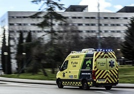 Imagen de archivo de una ambulancia