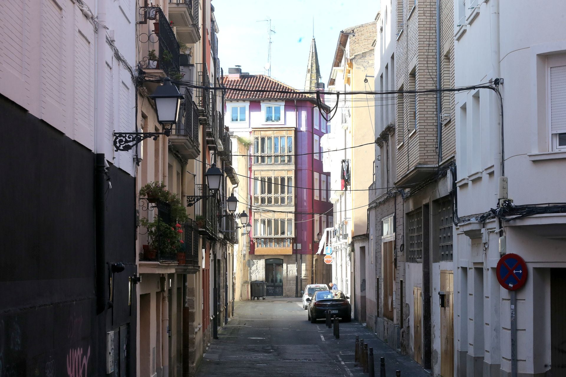 Calle Los Baños, actualmente.