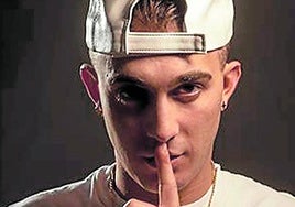 El rapero Pablo Arce.