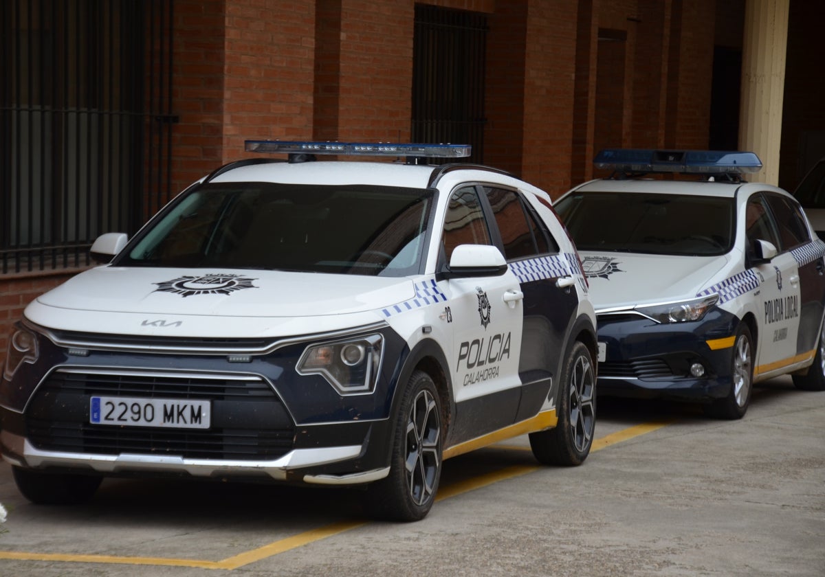 Vehículos de la Policía Local.