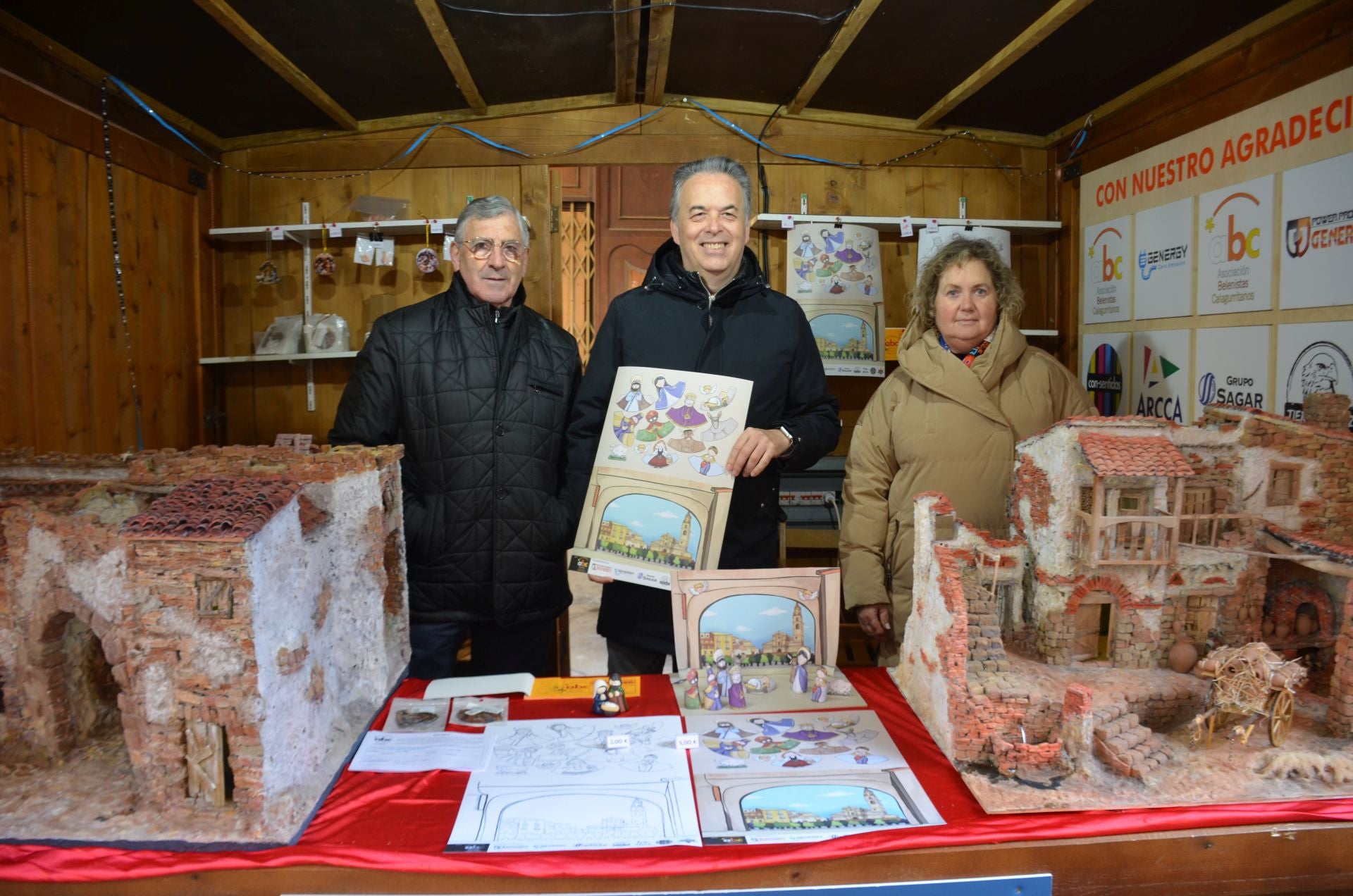 Mañana de mercado navideño en Calahorra