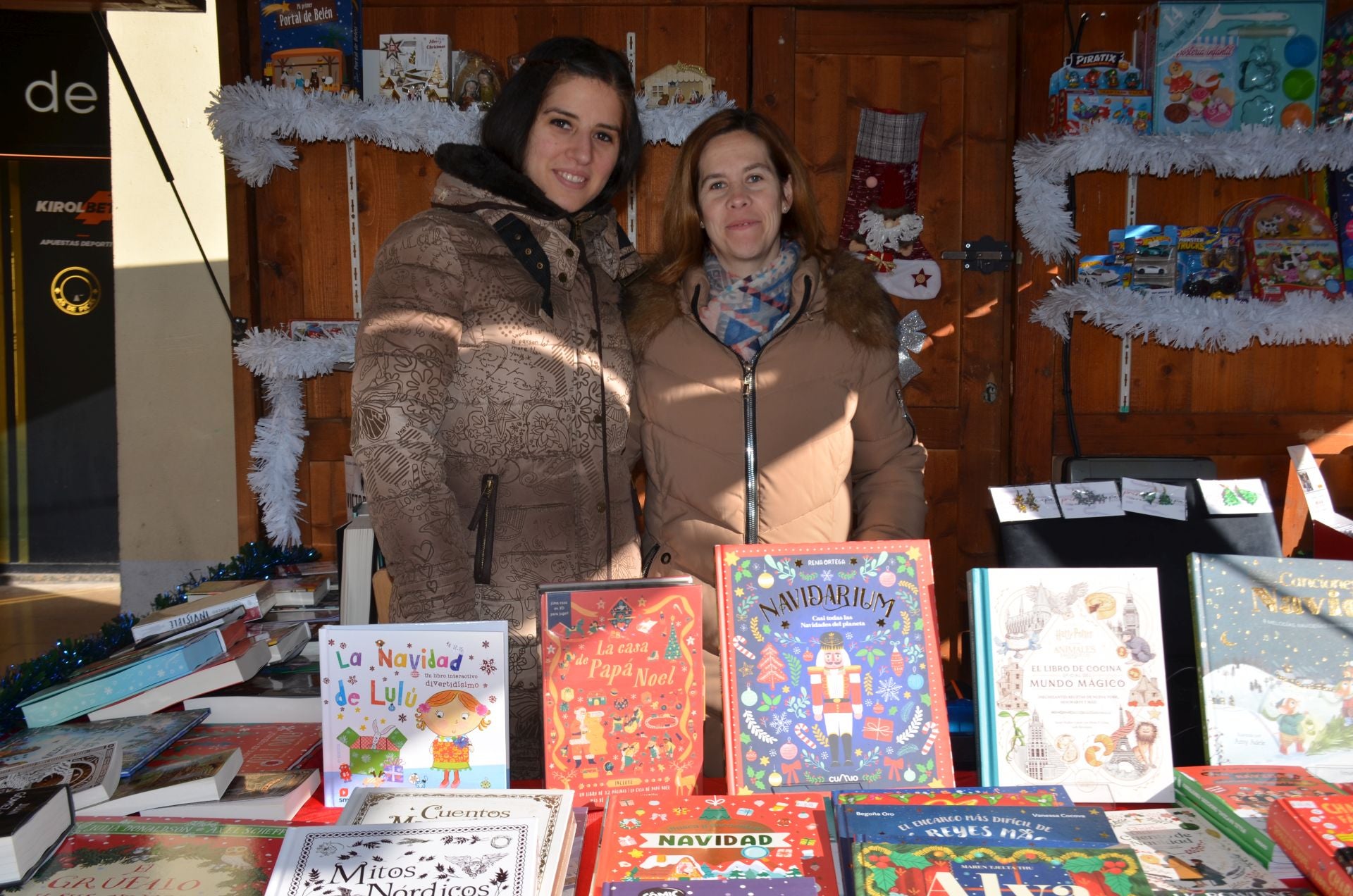 Mañana de mercado navideño en Calahorra