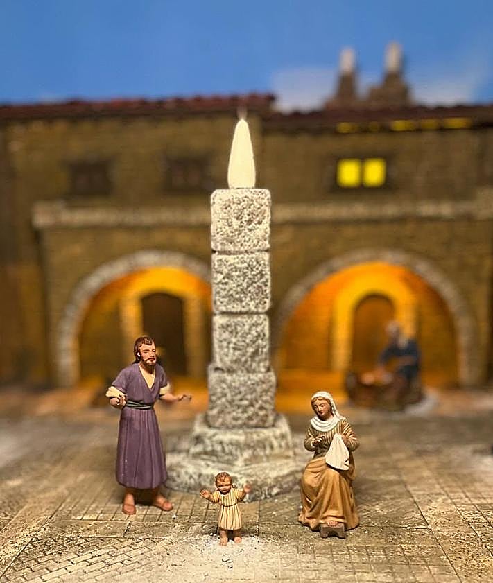 Imagen secundaria 2 - Algunos dioramas y paisajes de inspiración riojana, como Mansilla.