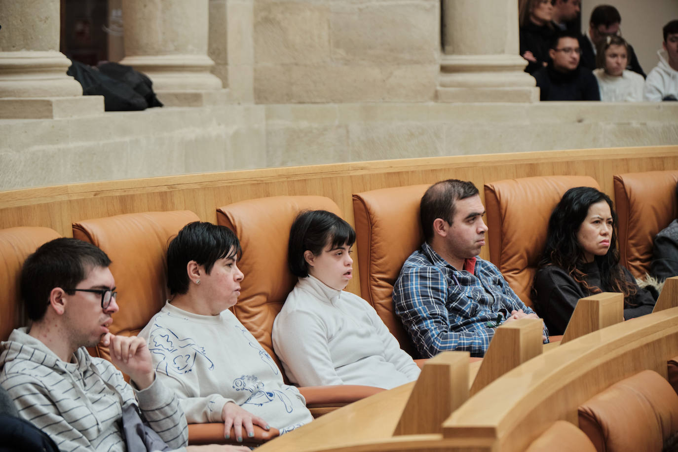 Acto institucional por el Día Internacional de las Personas con Discapacidad, en el Parlamento de La Rioja.