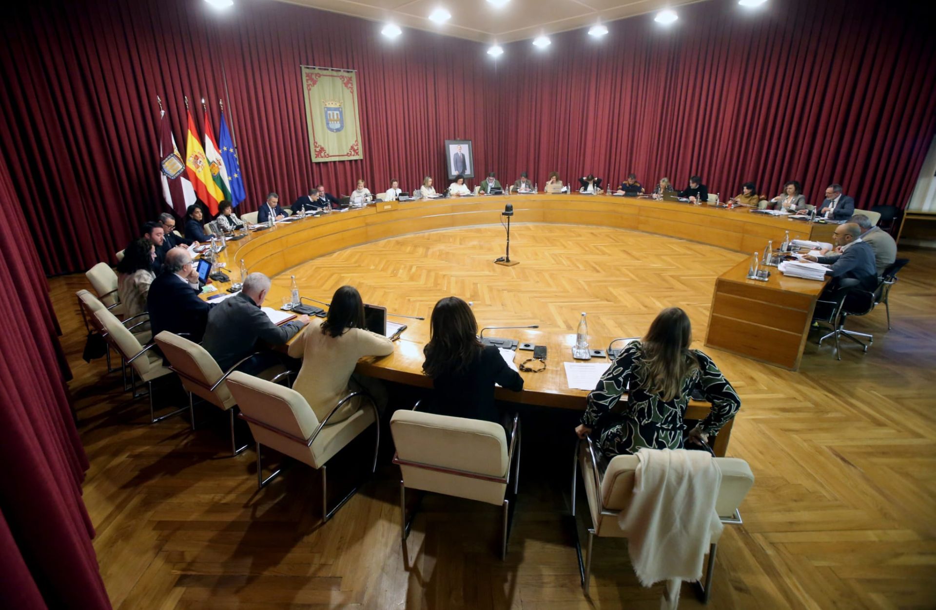 Imagen de la sesión del pleno de este jueves.