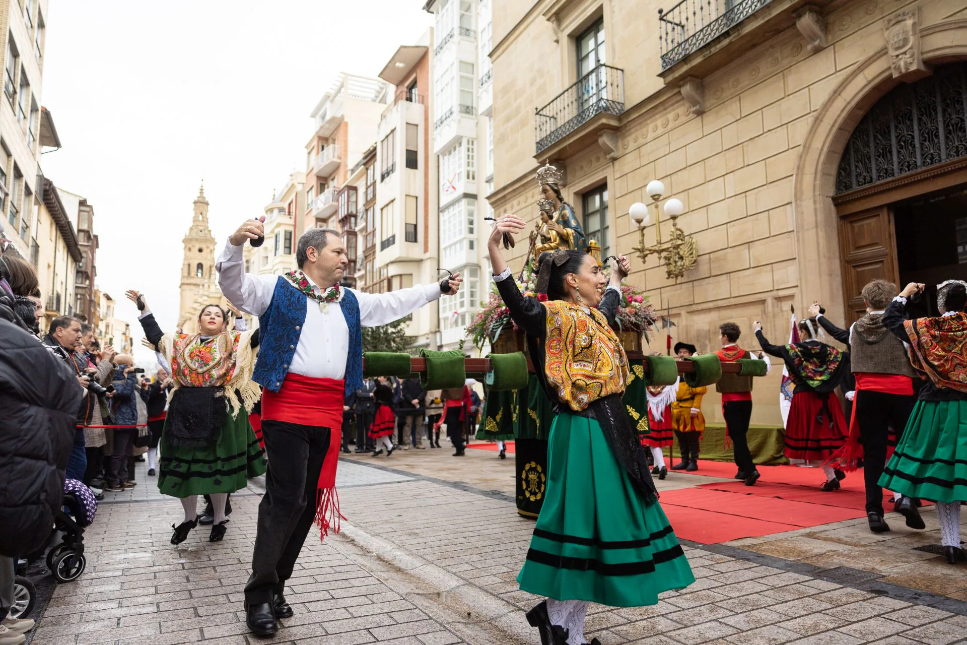 Las imágenes de la celebración de la Virgen de la Esperanza en Logroño