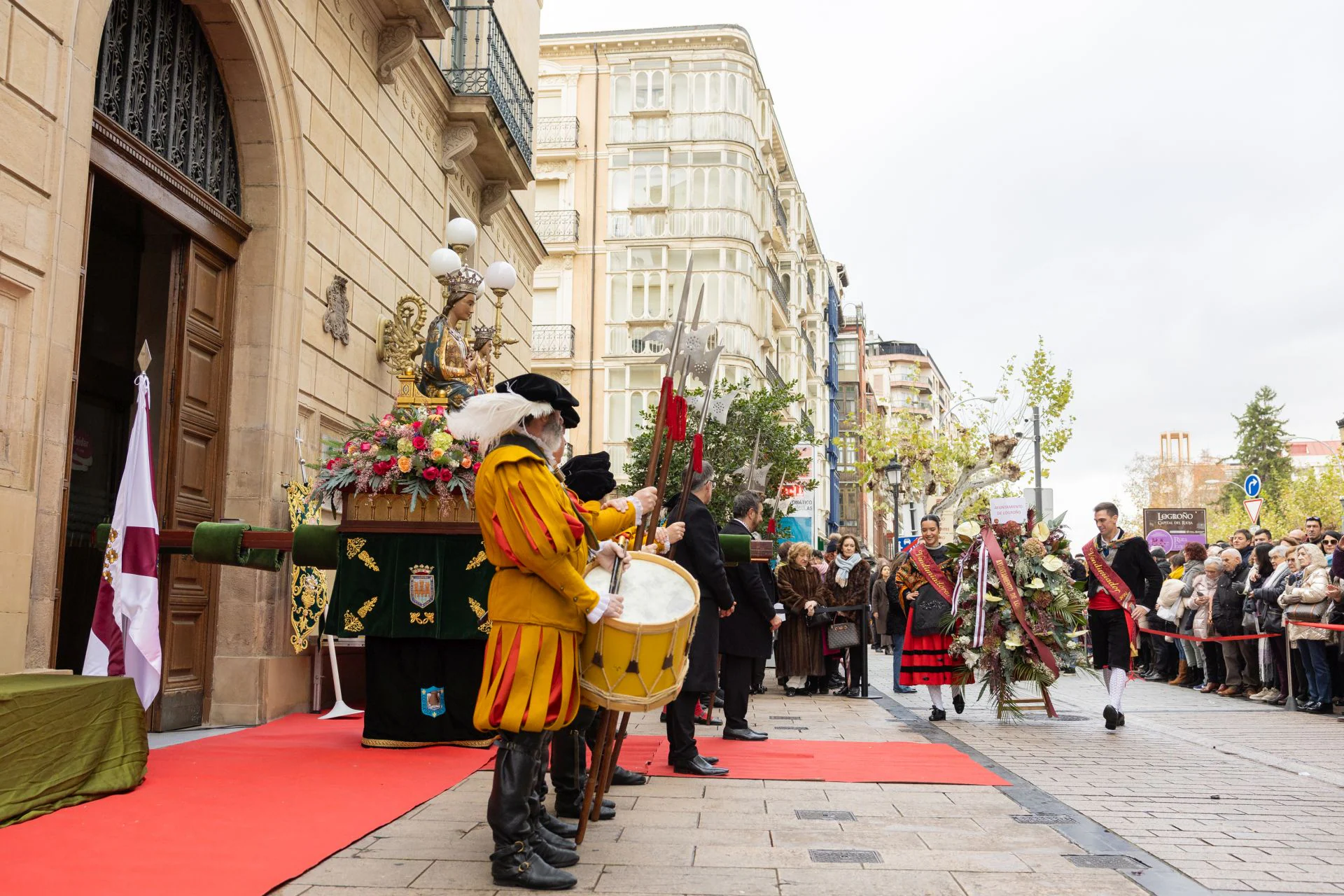 Las imágenes de la celebración de la Virgen de la Esperanza en Logroño