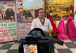 Miguel García, actual presidente del Club Taurino de Calahorra.