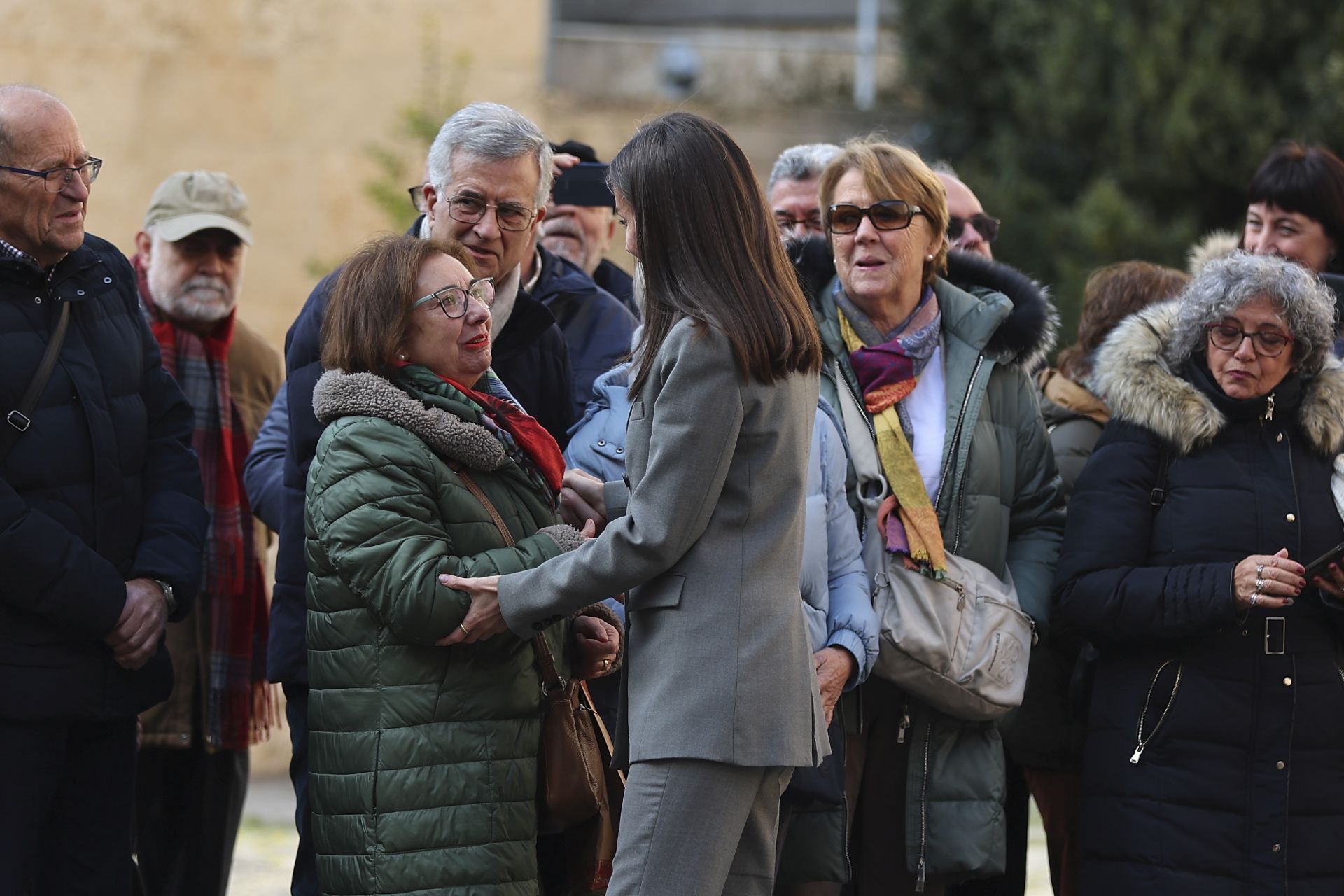 Las imágenes de la reina Letizia en San Millán