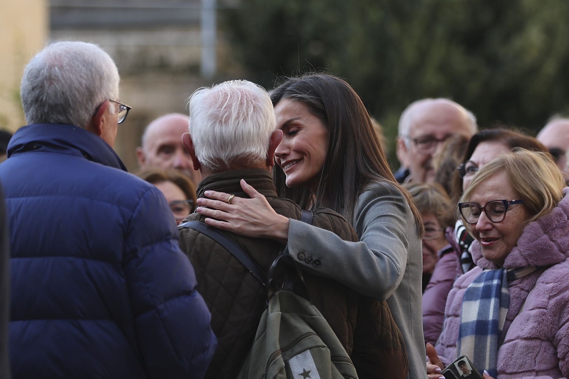 Las imágenes de la reina Letizia en San Millán