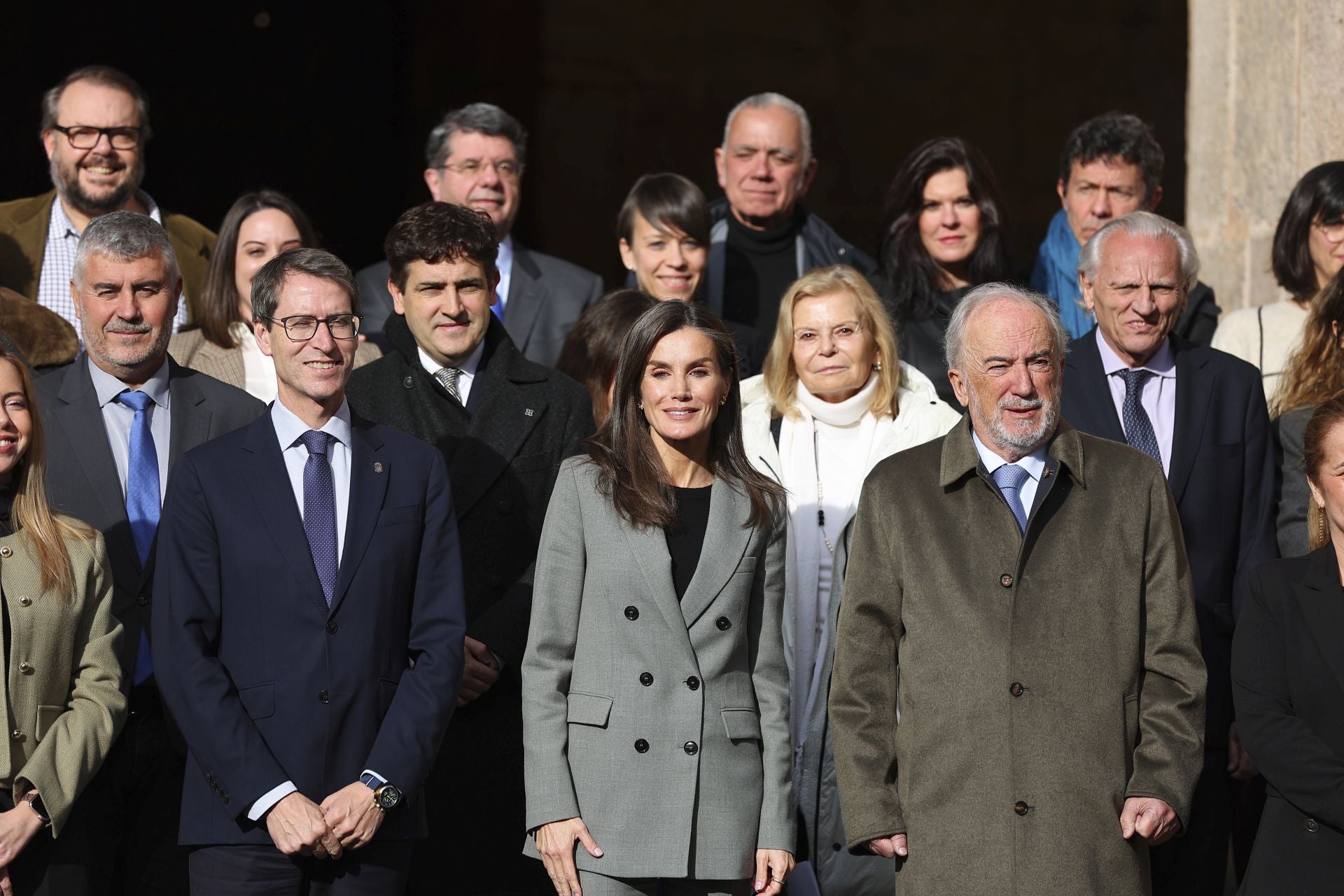 Las imágenes de la reina Letizia en San Millán