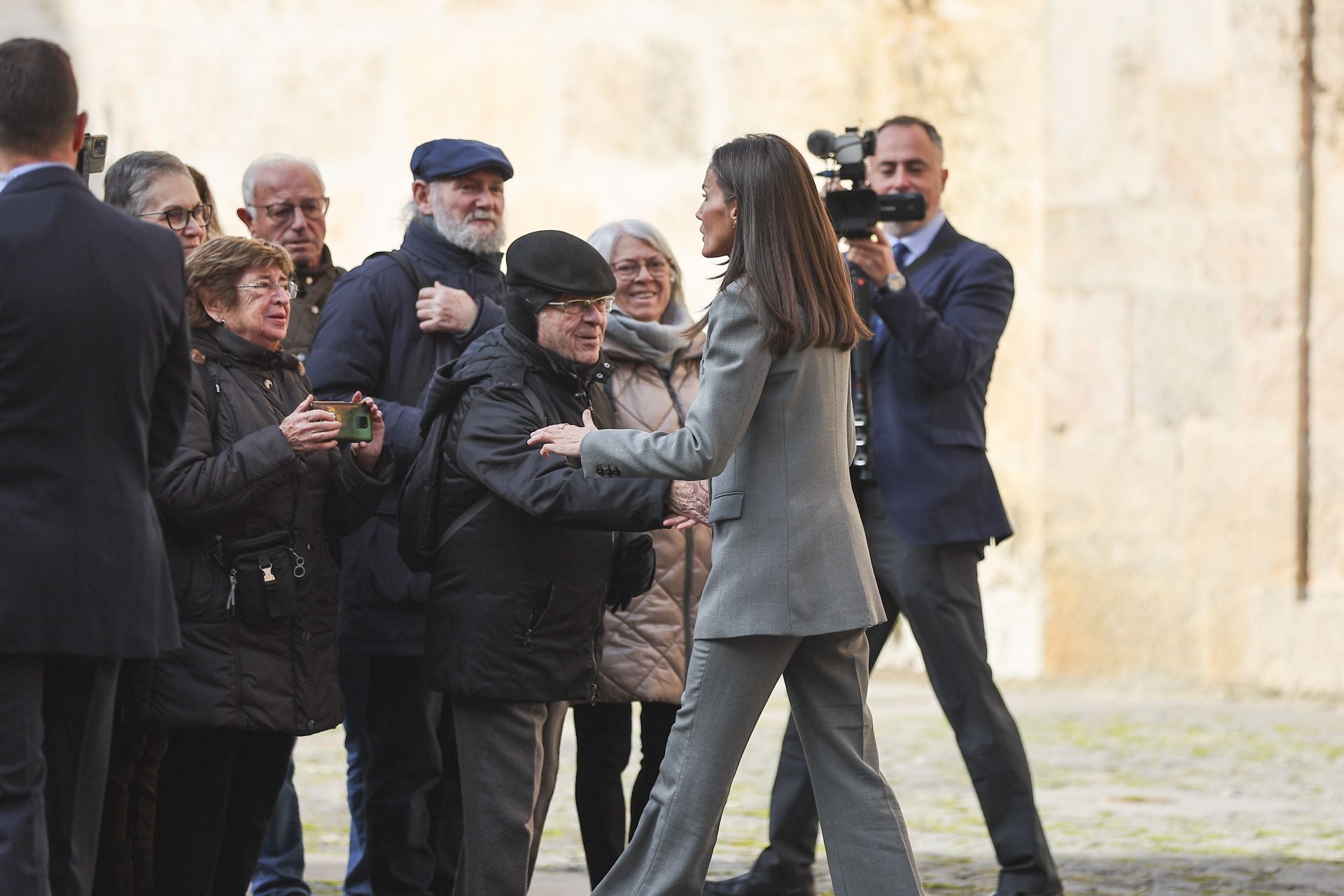 Las imágenes de la reina Letizia en San Millán