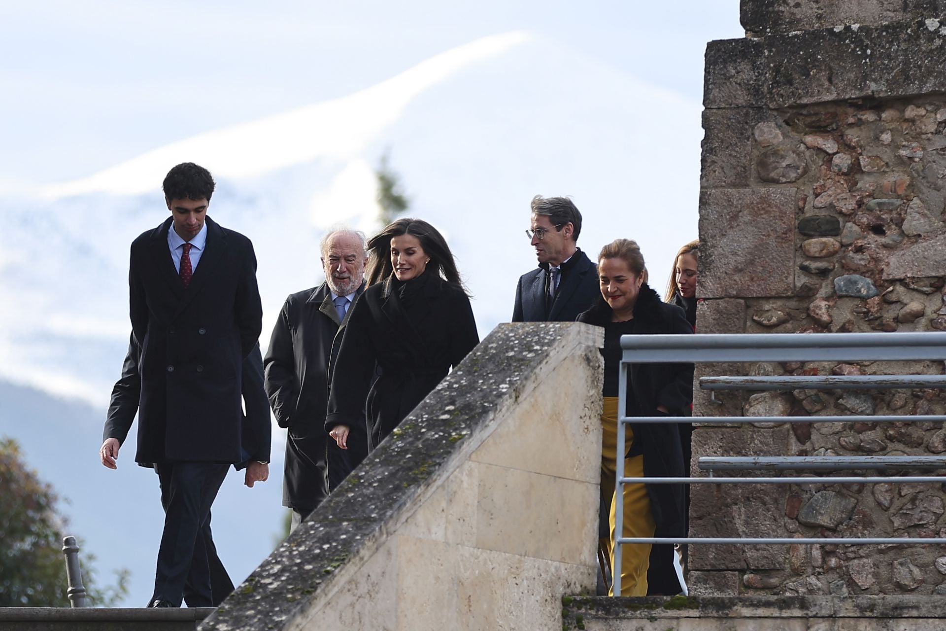 Las imágenes de la reina Letizia en San Millán