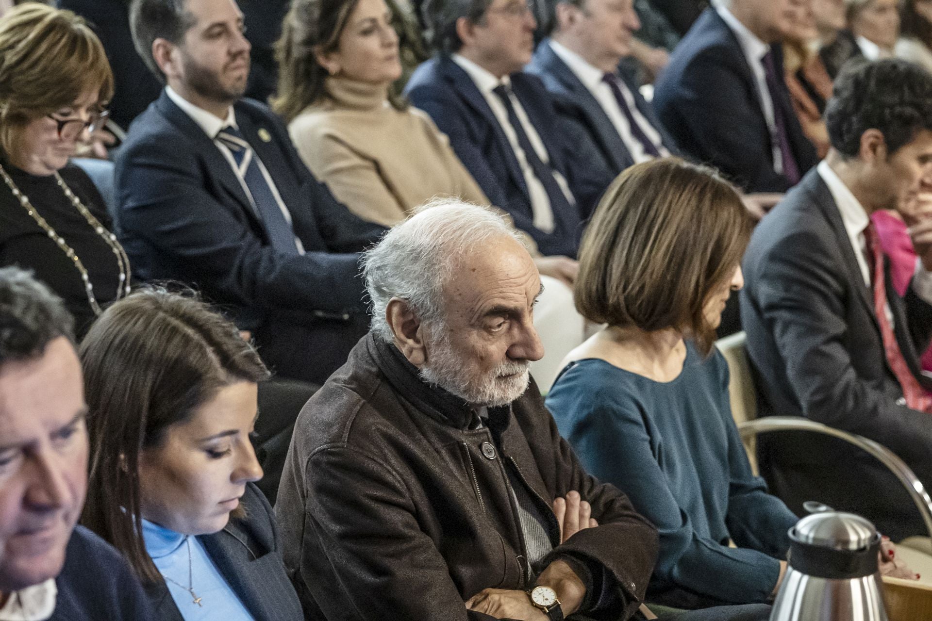 La entrega de la medalla de oro a cuatro exalcaldes de Logroño, en imágenes