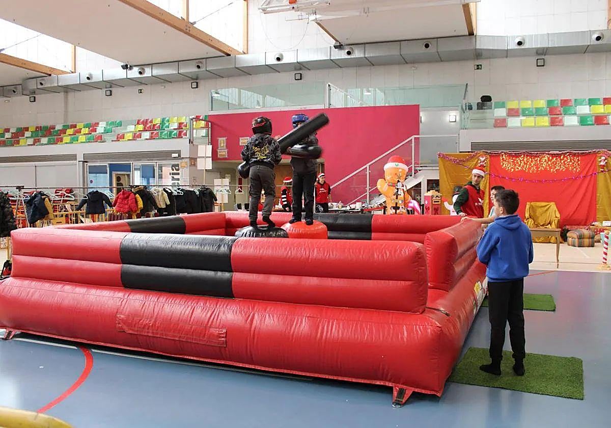 El Parque Infantil Navideño abre sus puertas en el pabellón multiusos de Nájera