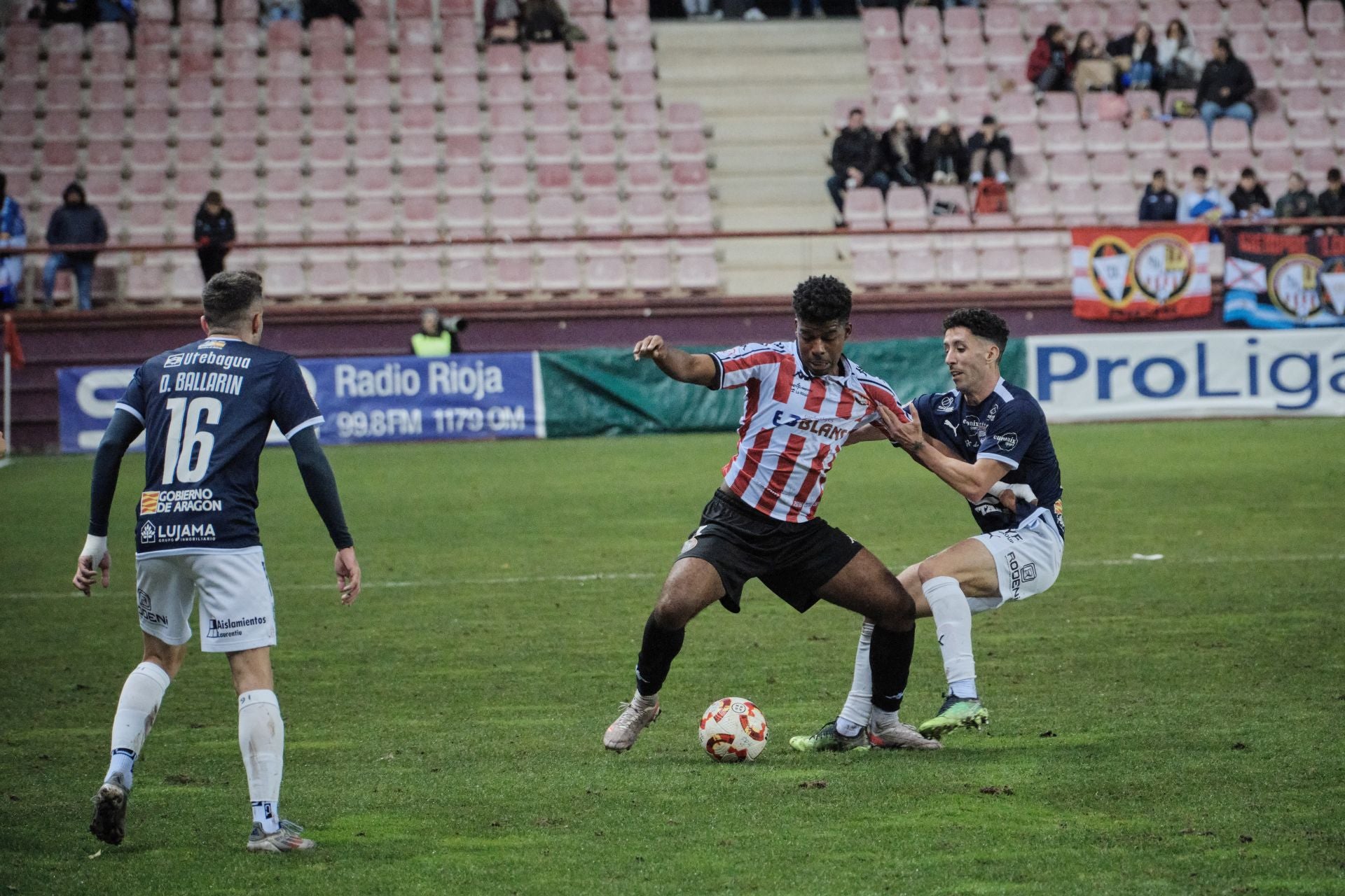 El partido SD Logroñés-Utebo