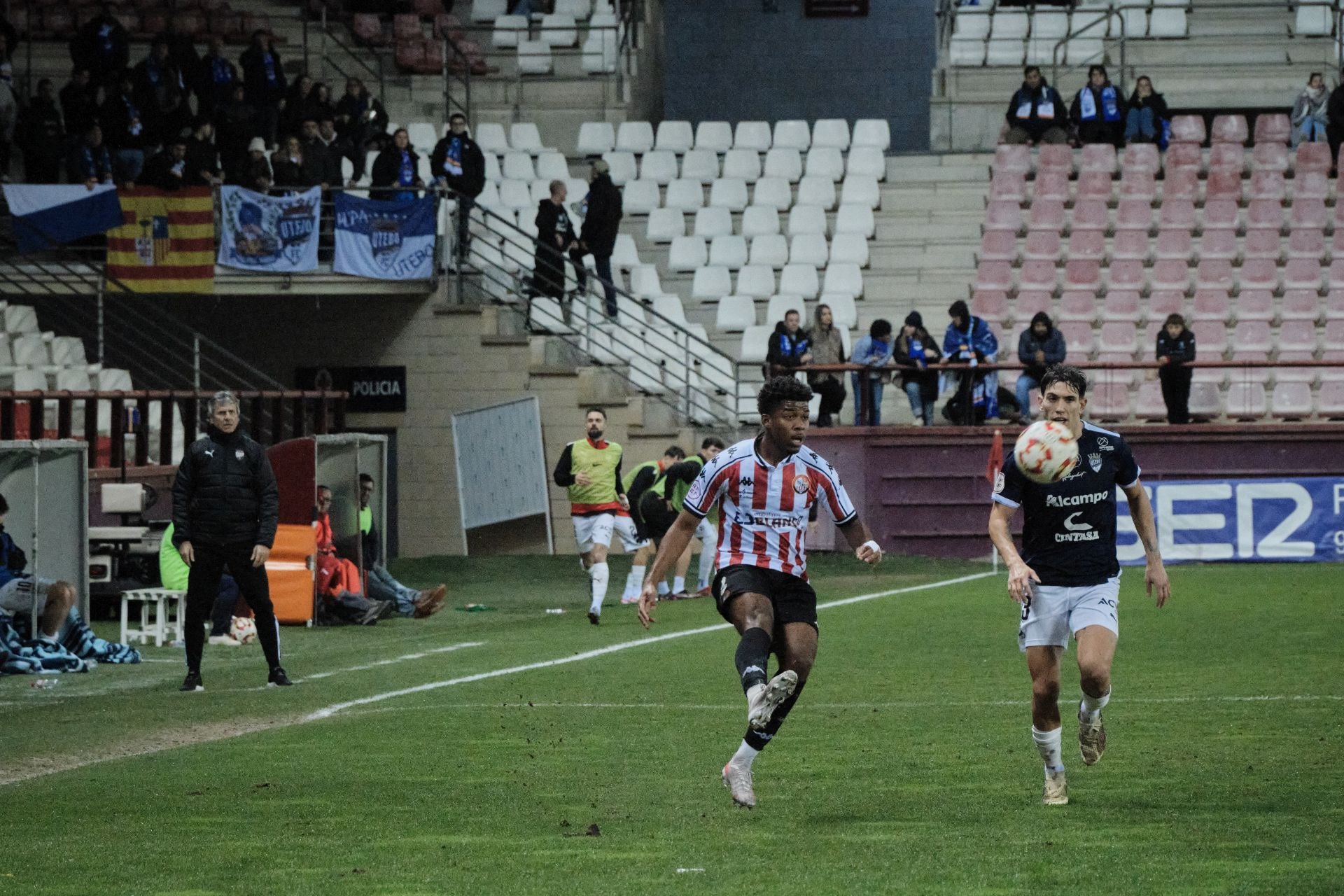 El partido SD Logroñés-Utebo