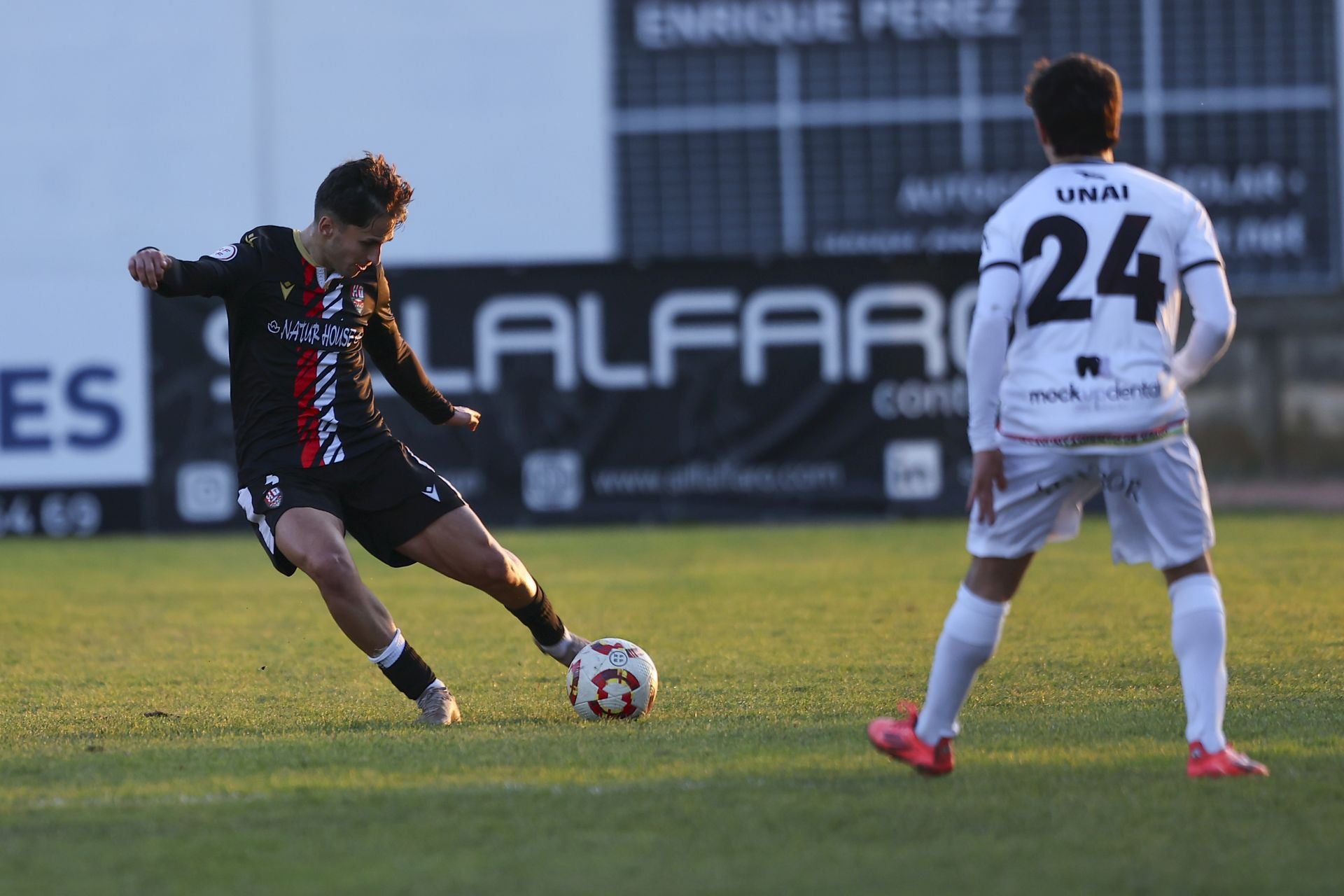 El partido Alfaro-UD Logroñés