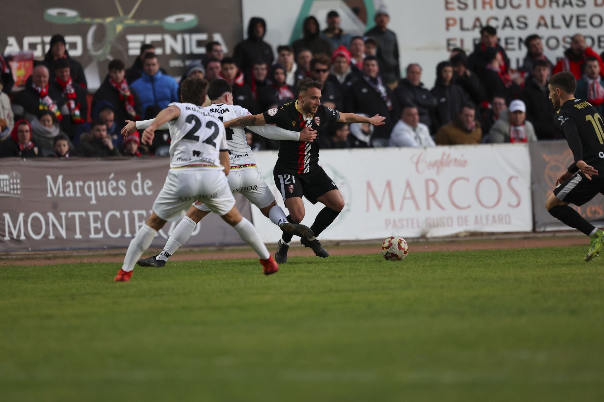 El partido Alfaro-UD Logroñés