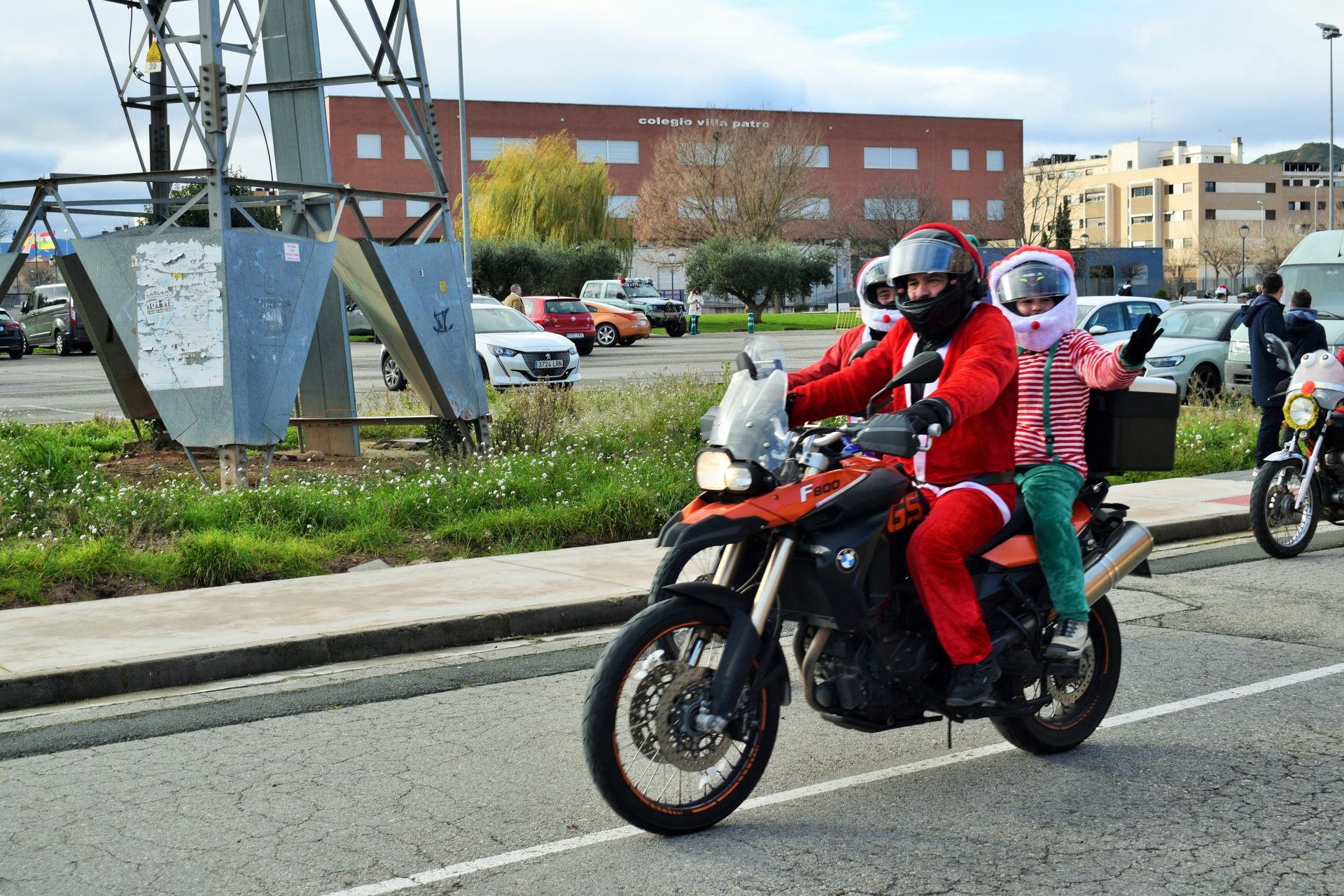 La llegada de Papá Noel en moto a Entre Ríos, en imágenes