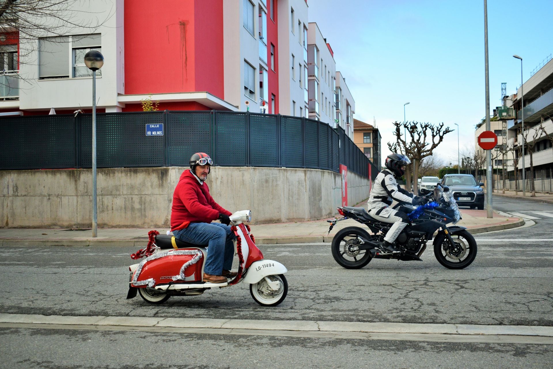 La llegada de Papá Noel en moto a Entre Ríos, en imágenes