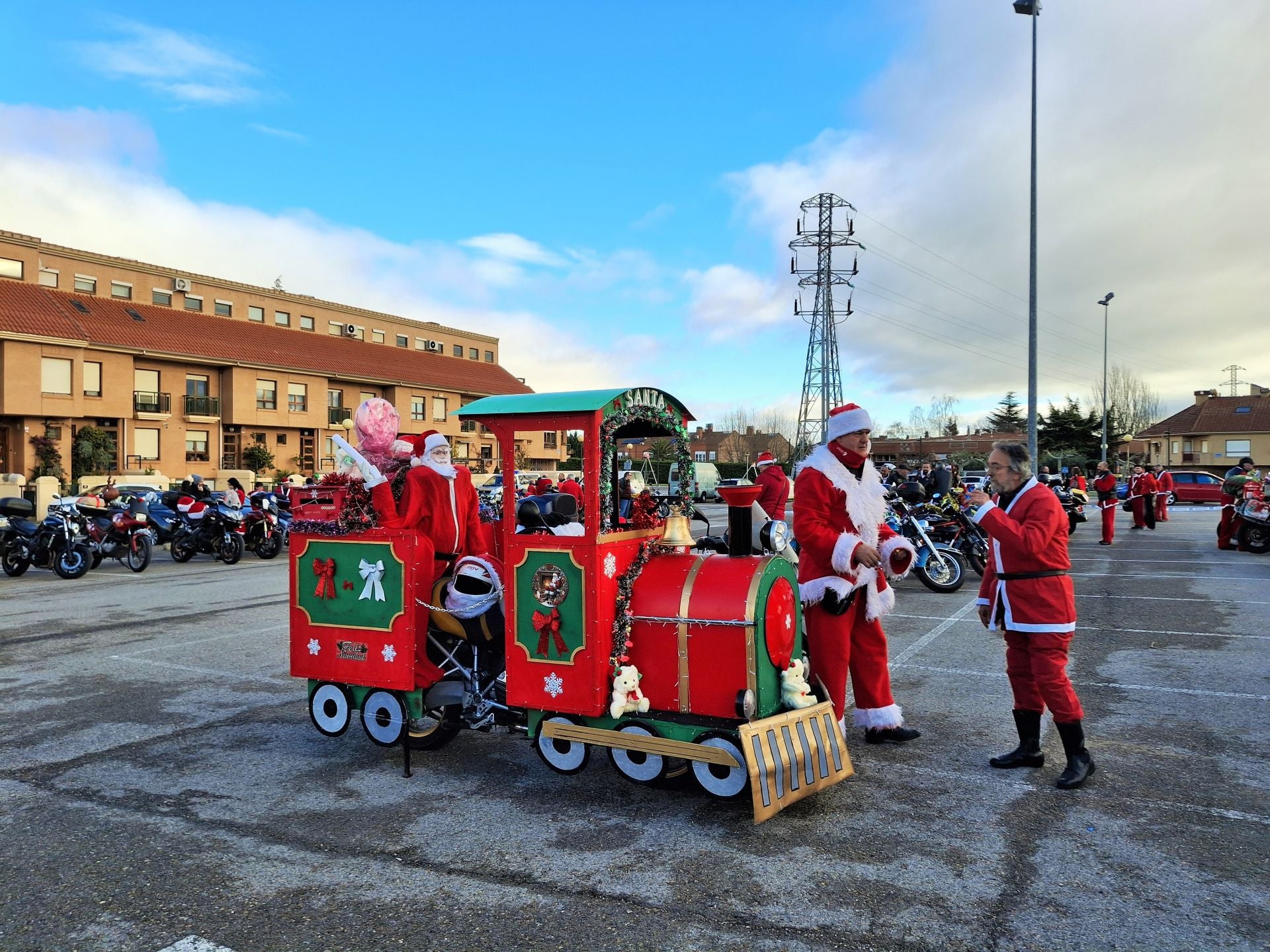 La llegada de Papá Noel en moto a Entre Ríos, en imágenes