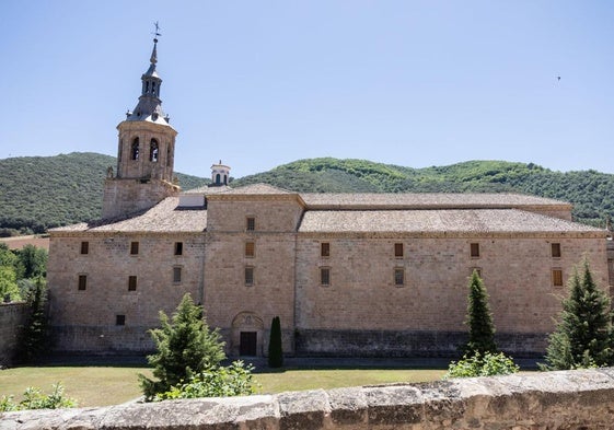 Imagen del monasterio de Yuso.