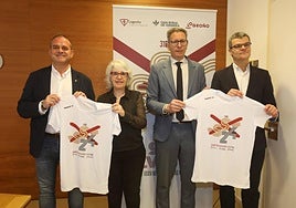 Camisetas para la San Silvestre de este año.