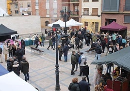 Mercado de Navidad, en Nájera