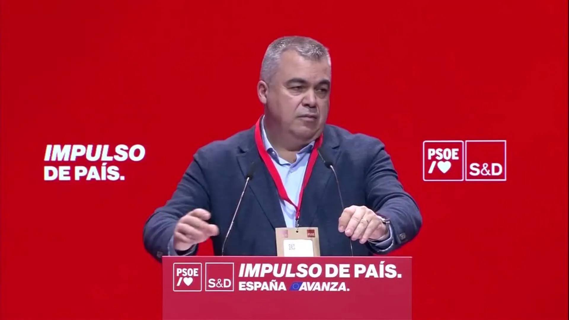 Santos Cerdán subraya la "valentía" del PSOE para "superar las propias contradicciones"