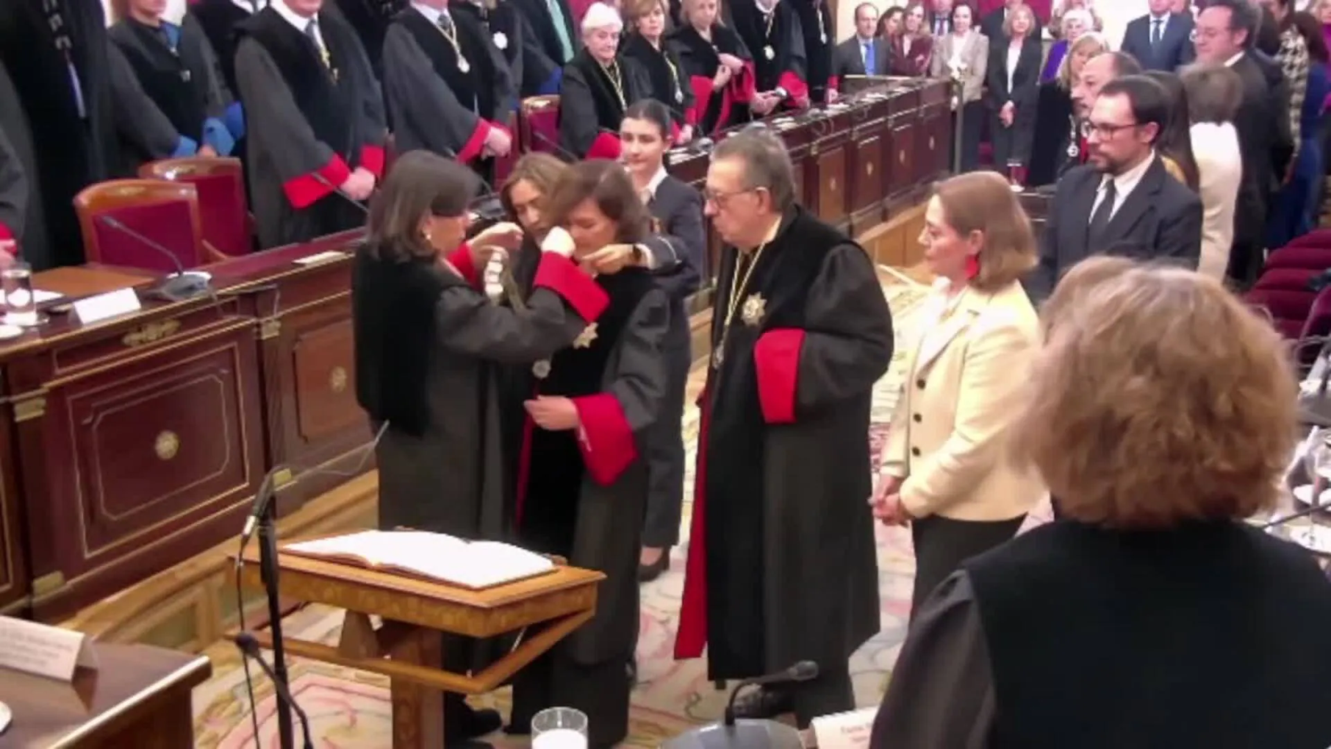 Carmen Calvo toma posesión como presidenta del Consejo de Estado