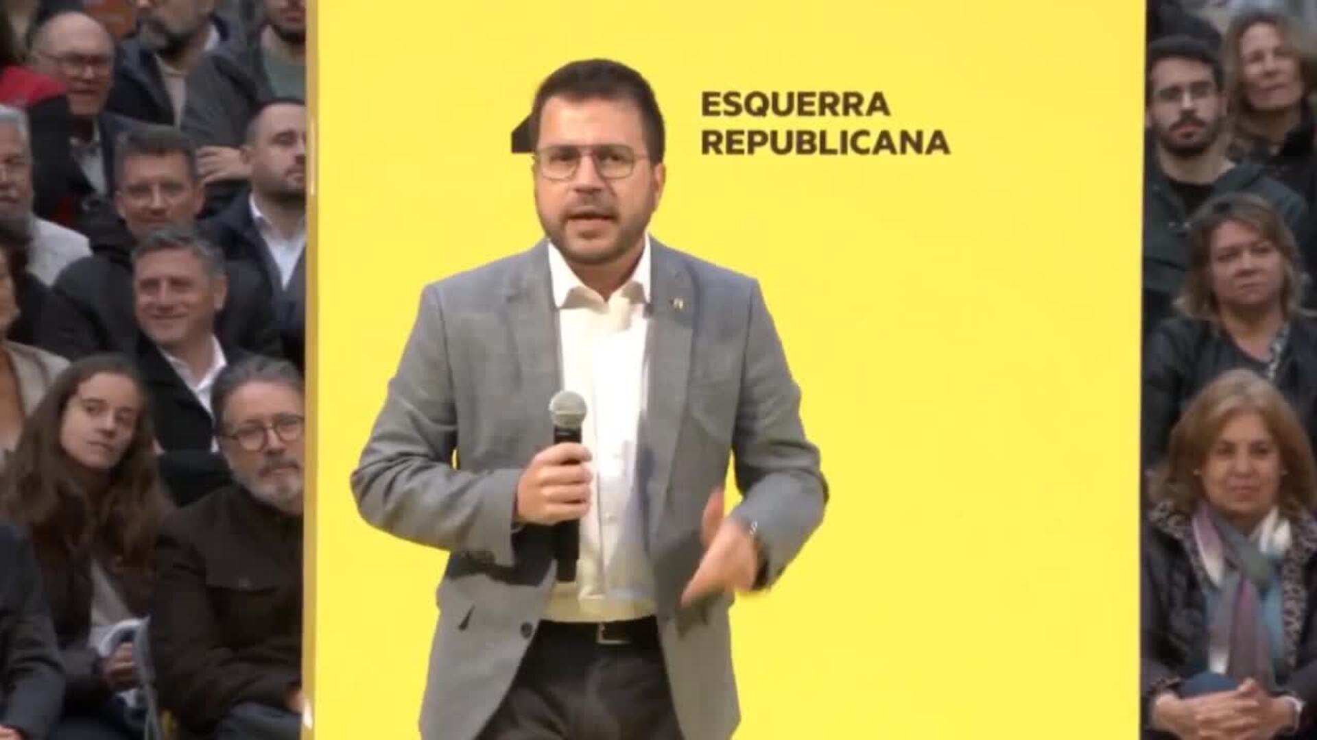 Aragonès dice que él también quiere a su mujer pero que no abandona ante la ultraderecha