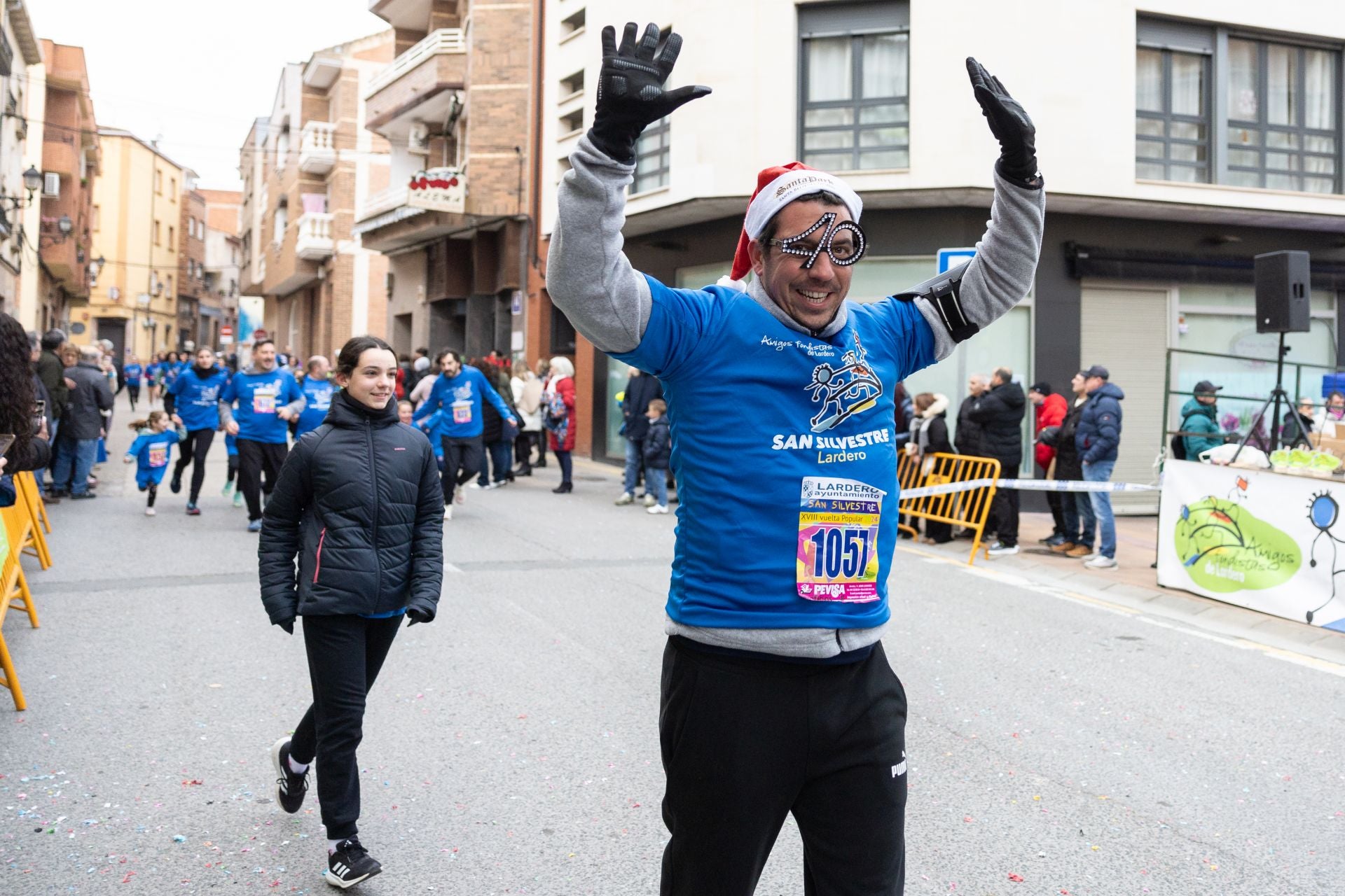 Las imágenes de la San Silvestre de Lardero
