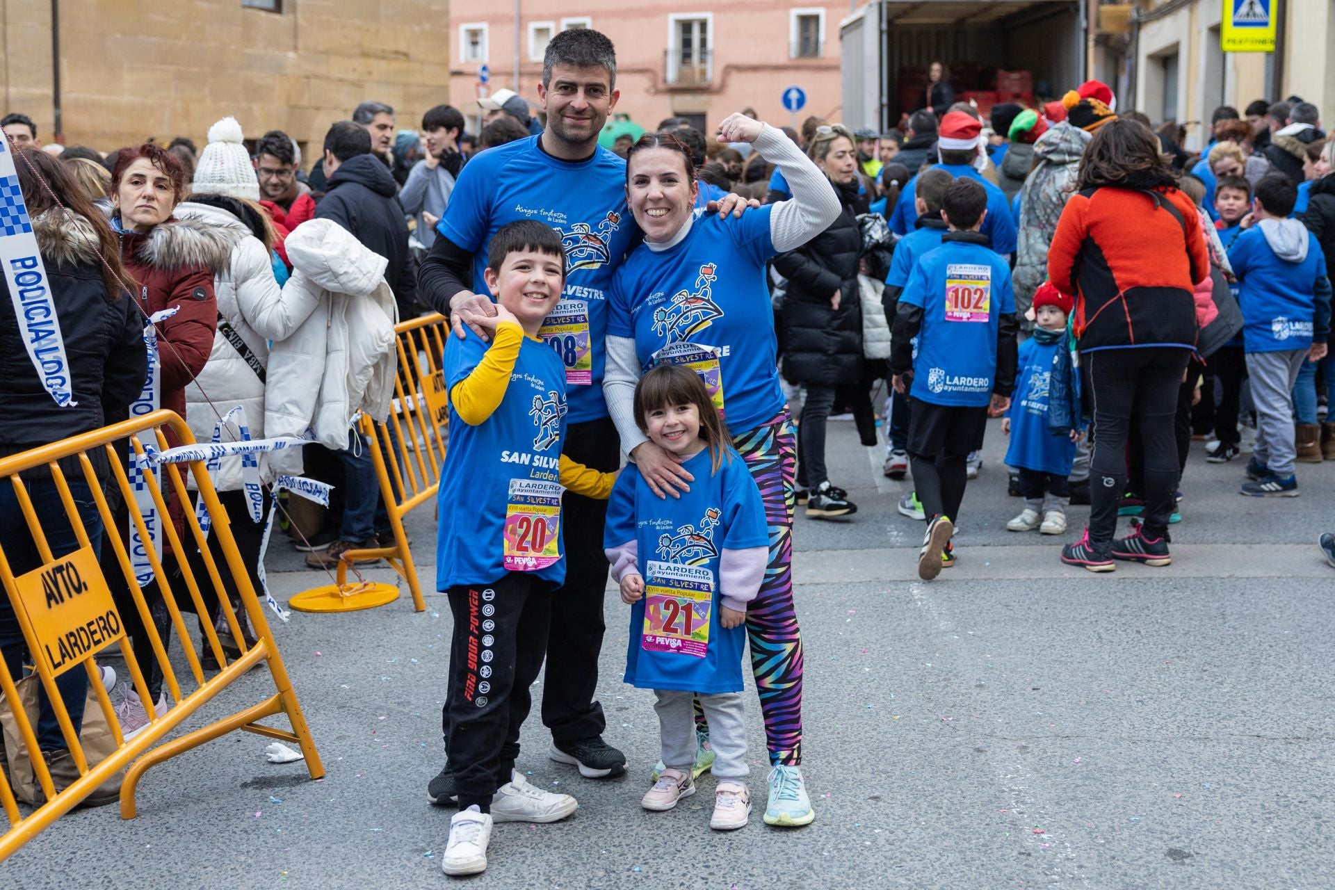 Las imágenes de la San Silvestre de Lardero