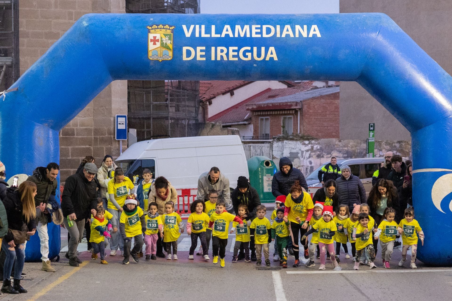 Las imágenes de la San Silvestre de Villamediana