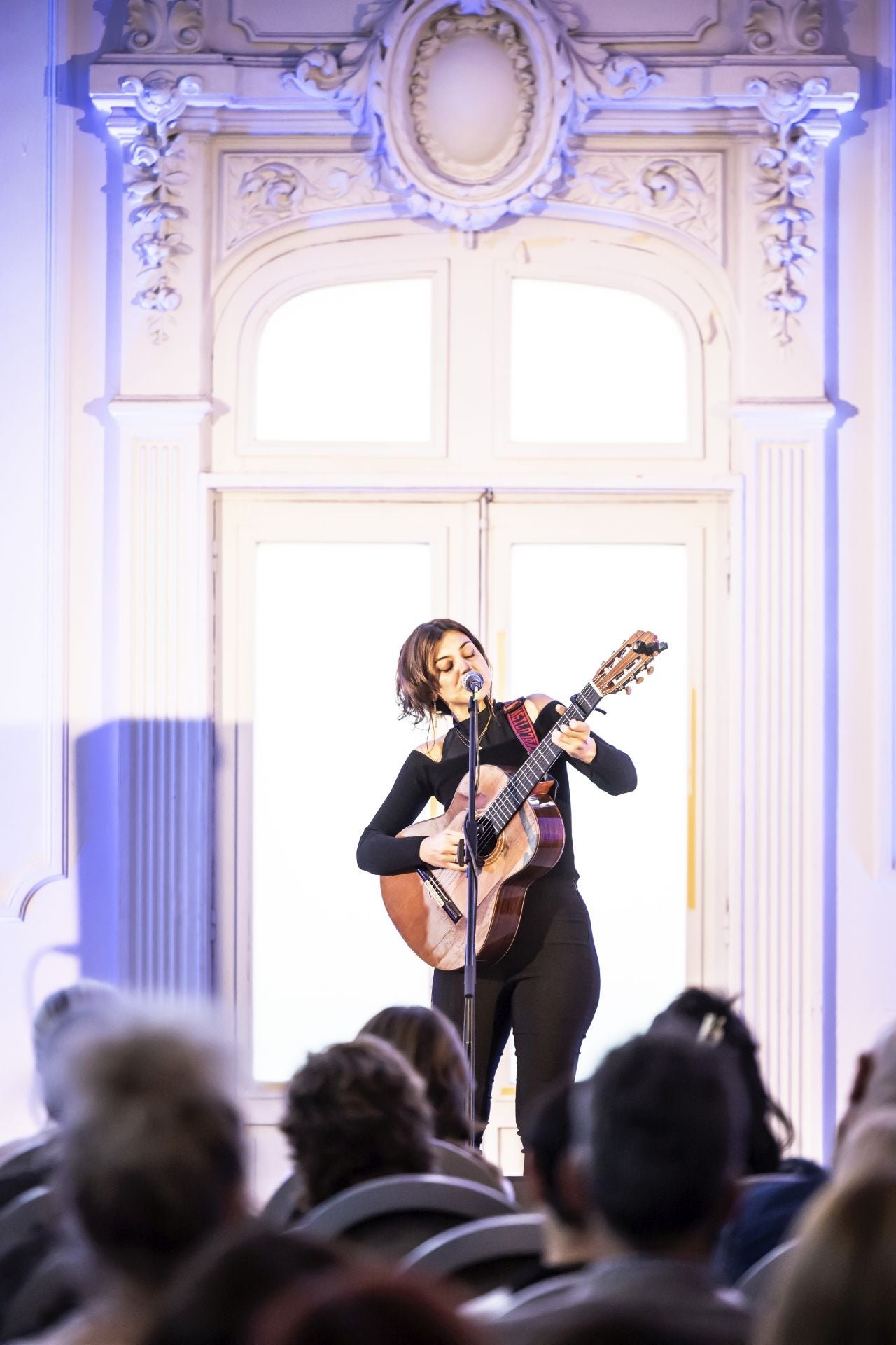 Guada, en el Café Cantante