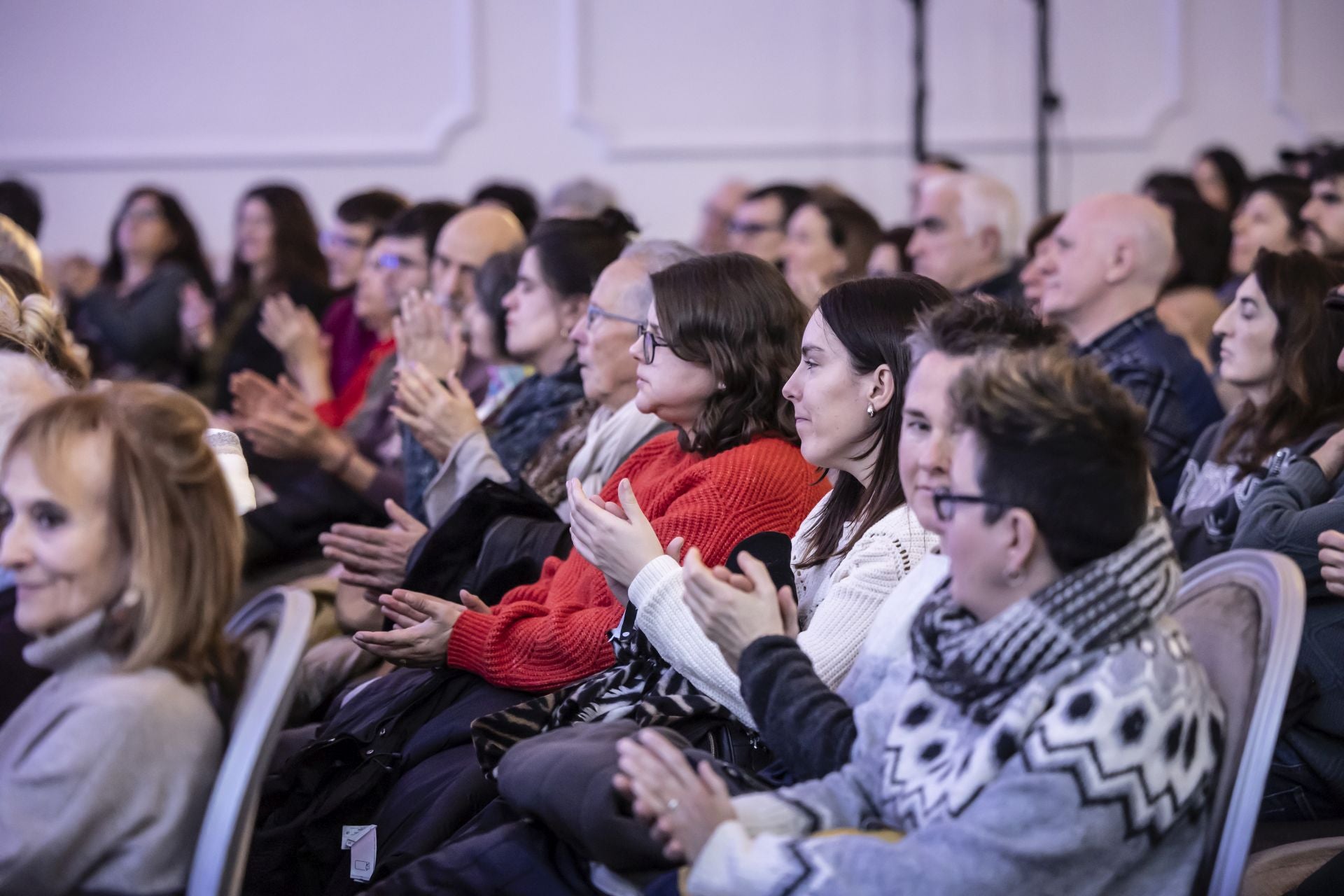 Guada, en el Café Cantante