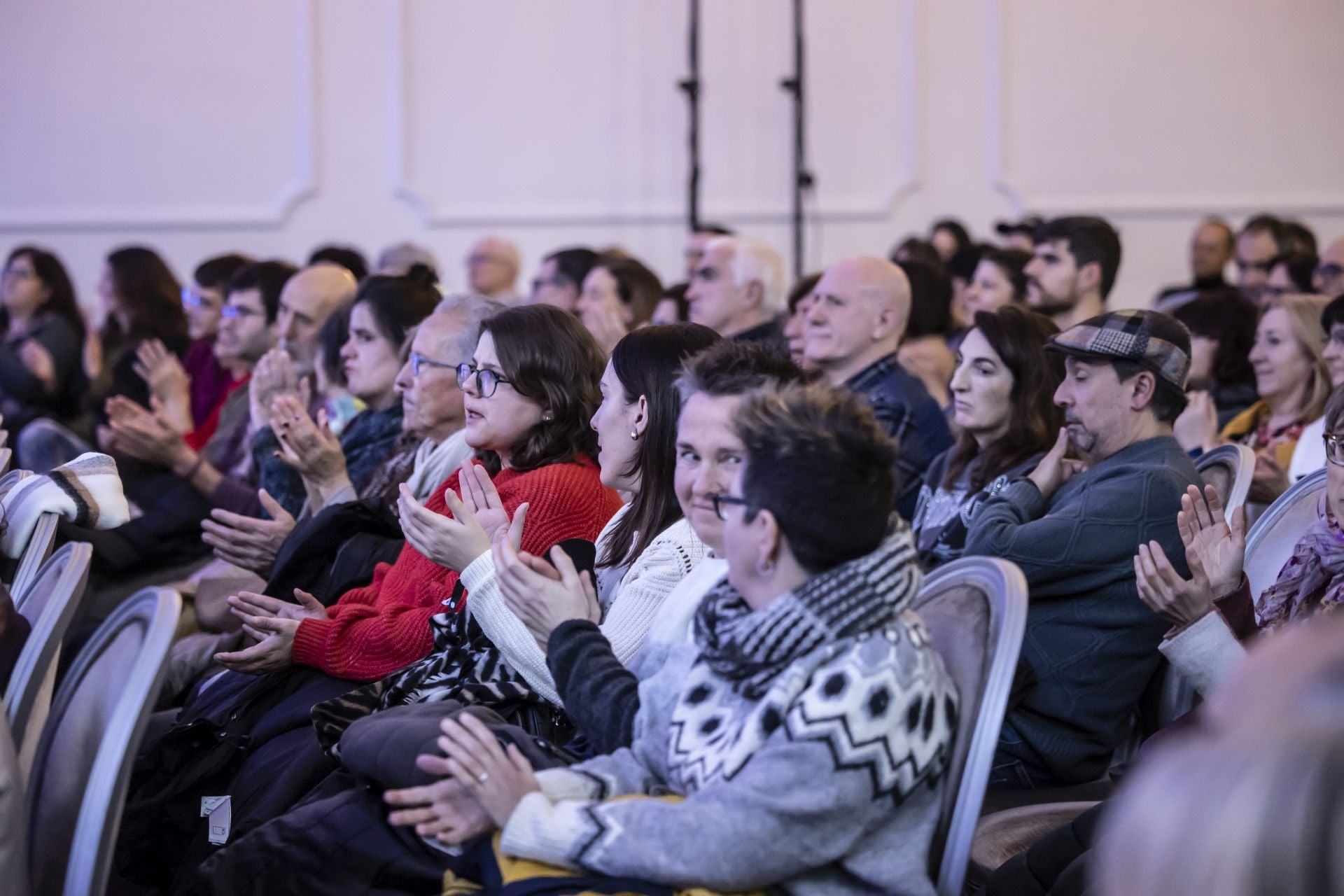 Guada, en el Café Cantante