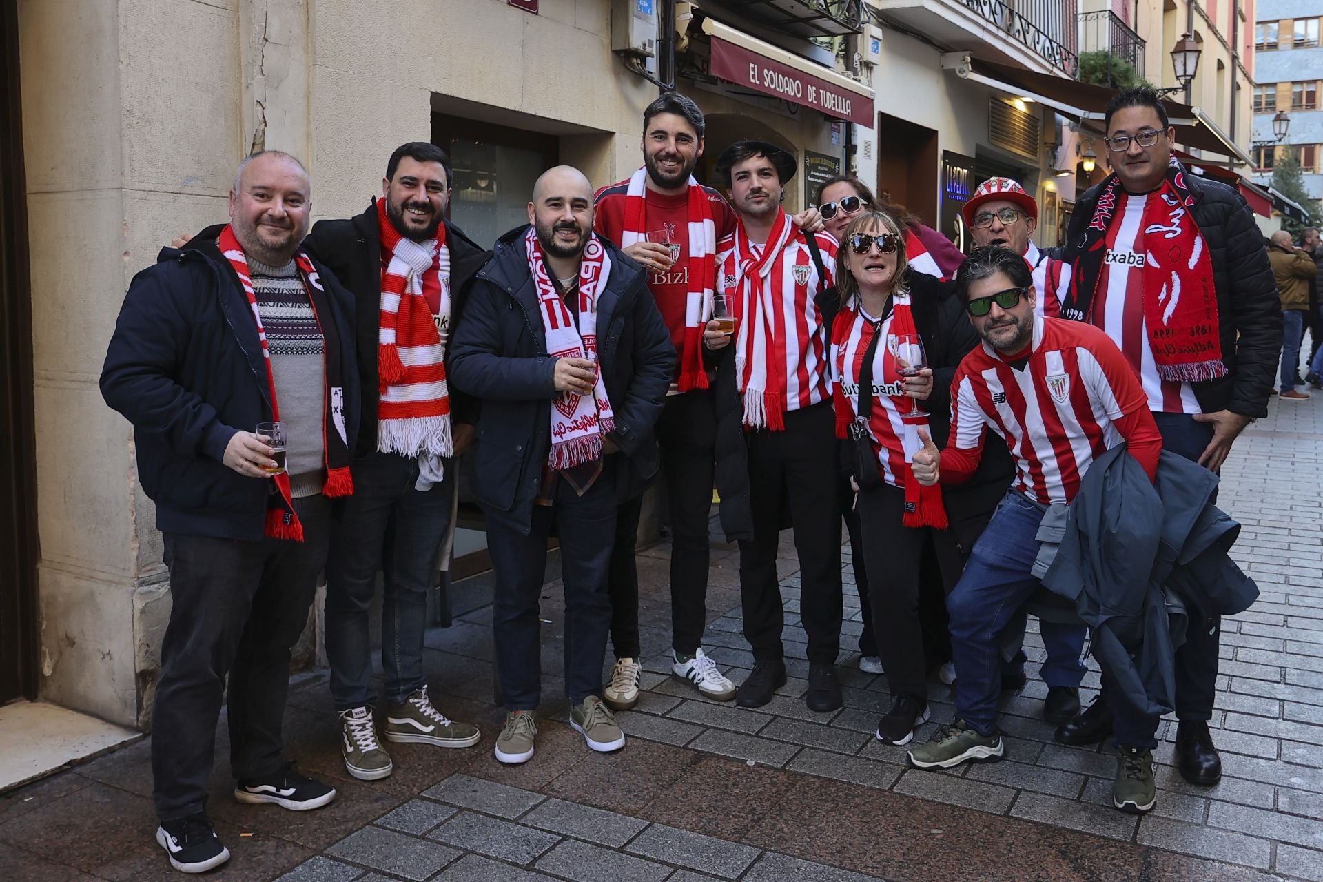 El ambiente en Laurel antes del partido entre UDL y Athletic