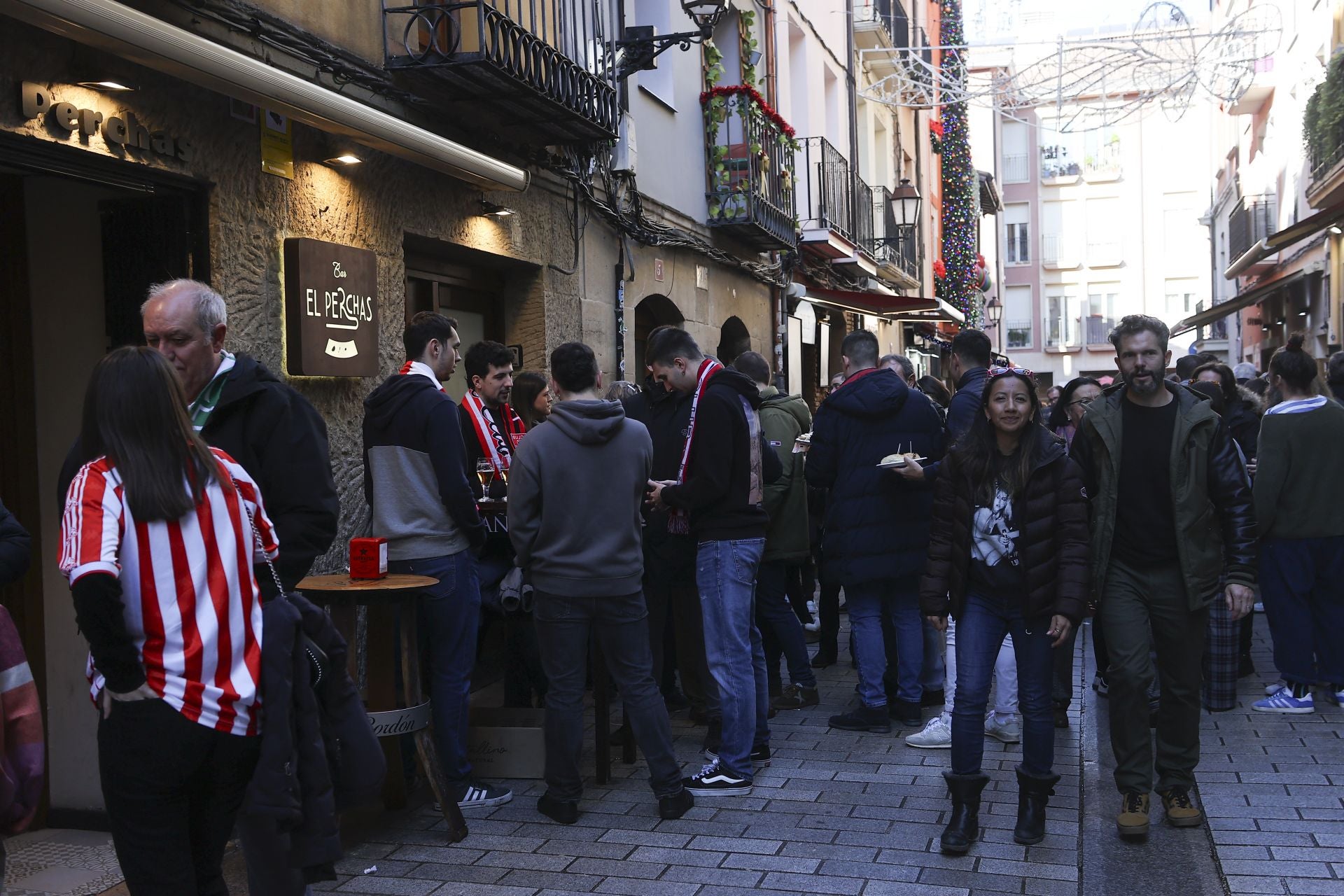 El ambiente en Laurel antes del partido entre UDL y Athletic